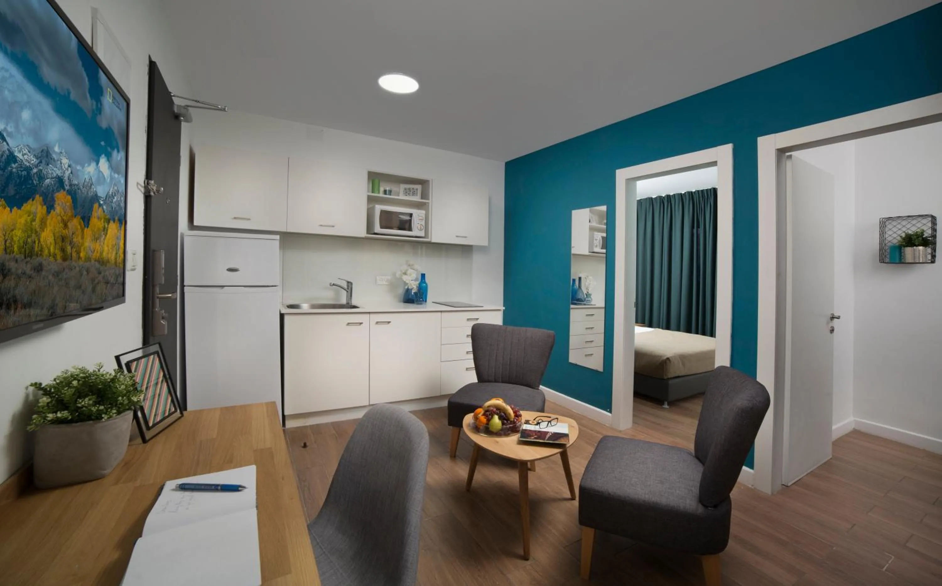 Kitchen or kitchenette in Diana Hotel