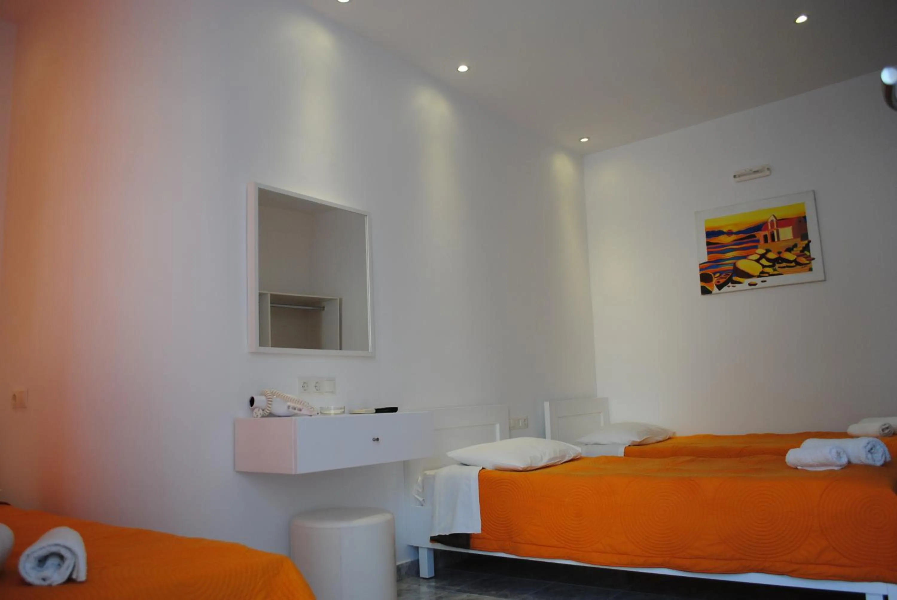 Bedroom, Bed in Hotel Milena