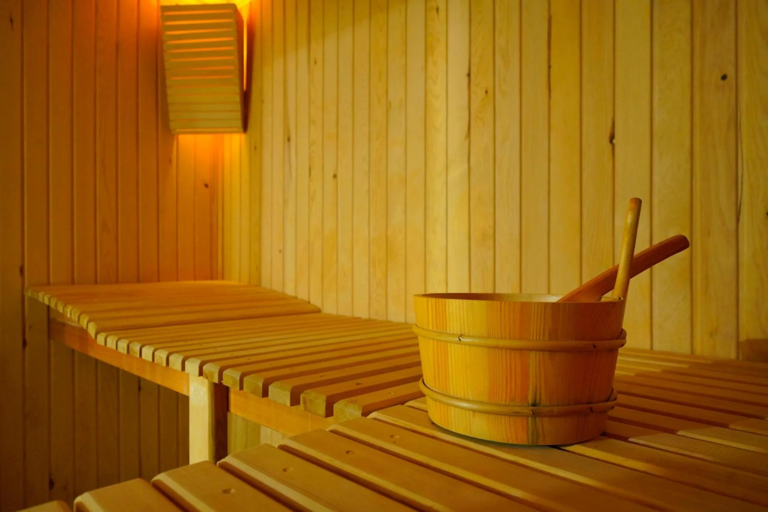 Sauna in Holiday Cave Hotel