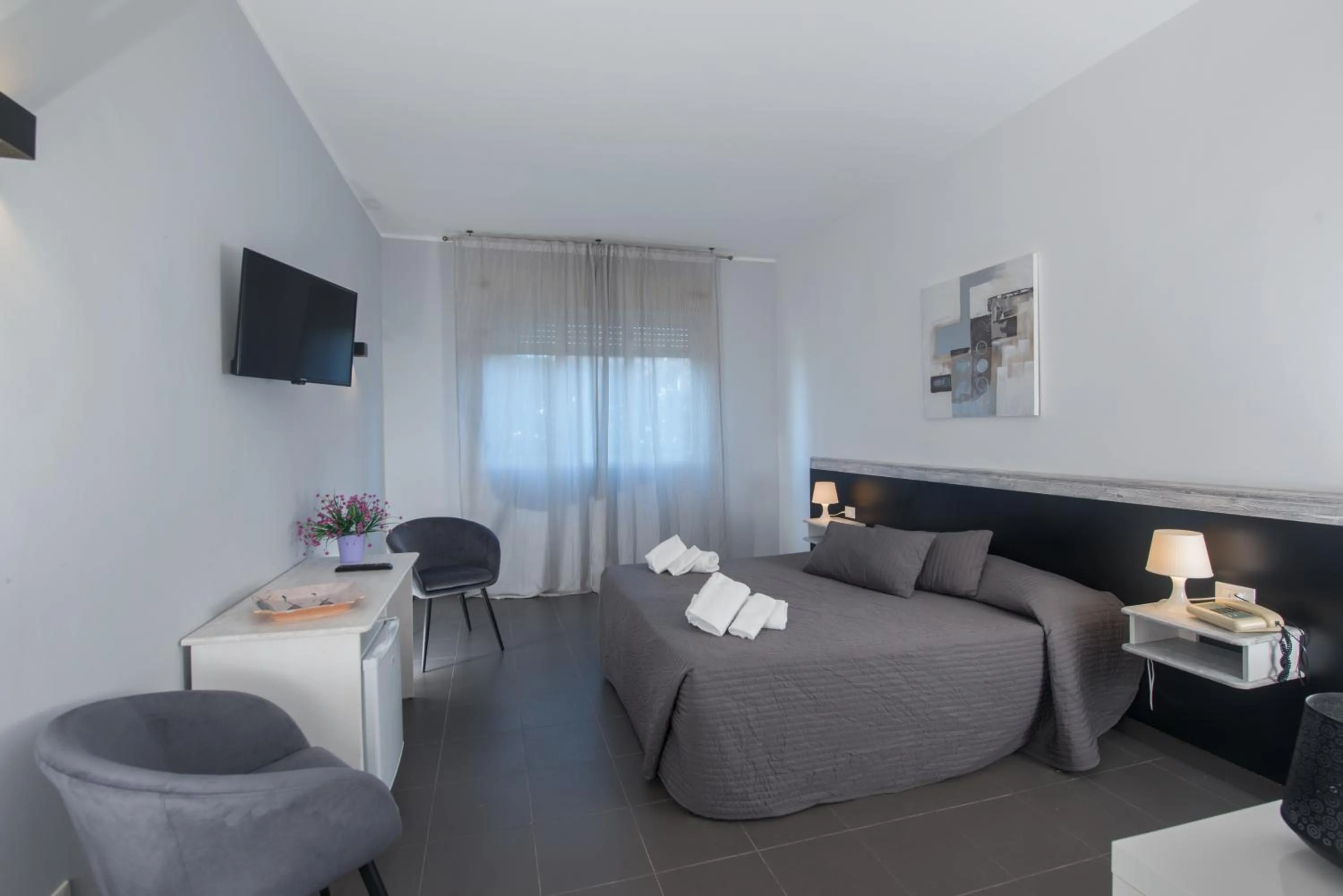 Bed in Hotel President Sea Palace