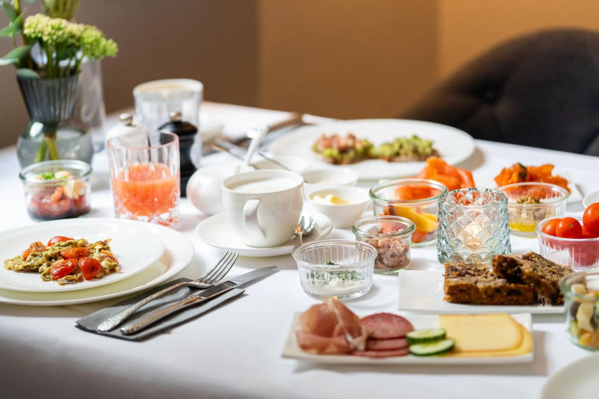 Breakfast in Jaumann's Südwind Sylt