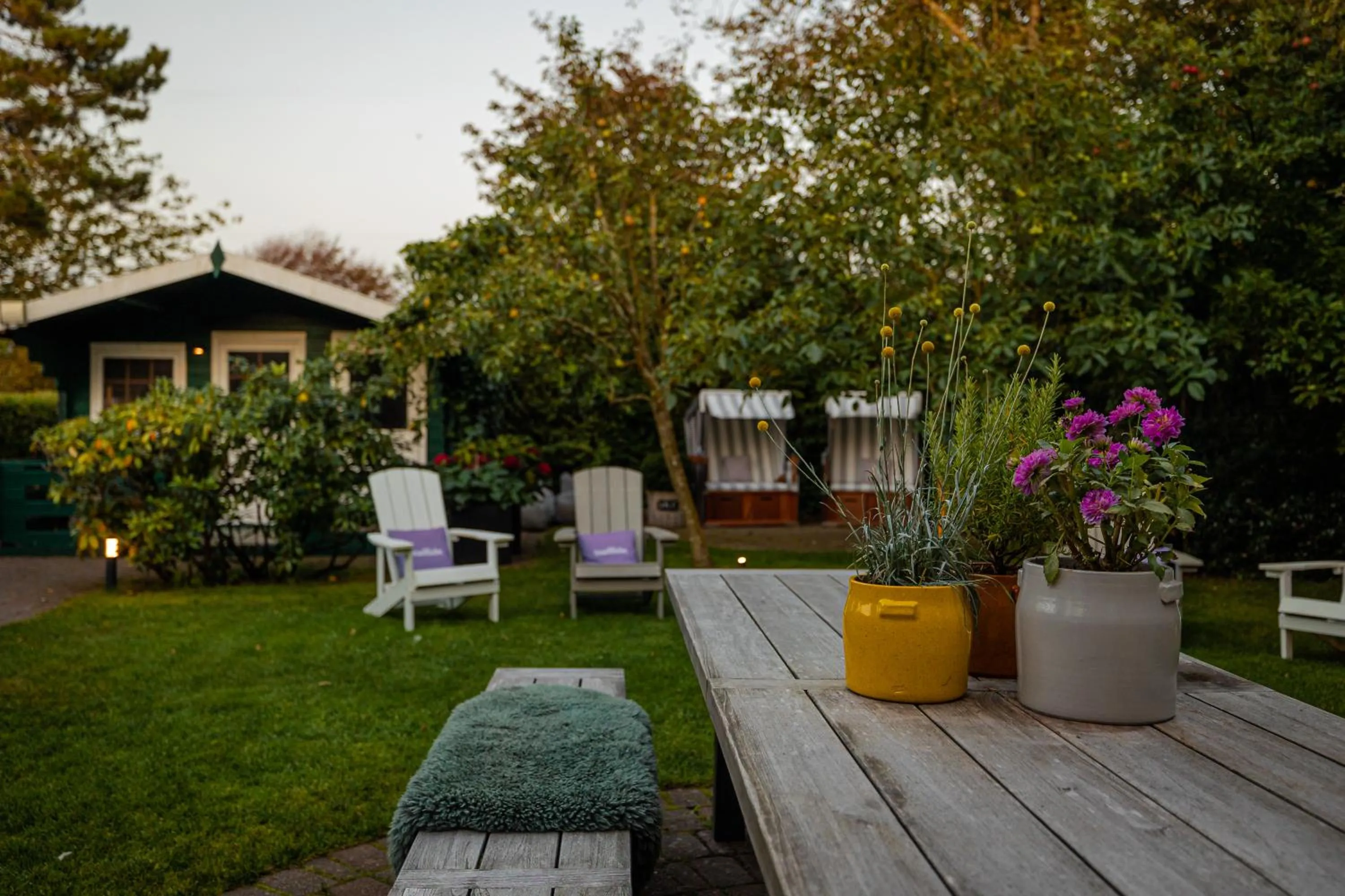 Garden in Jaumann's Südwind Sylt
