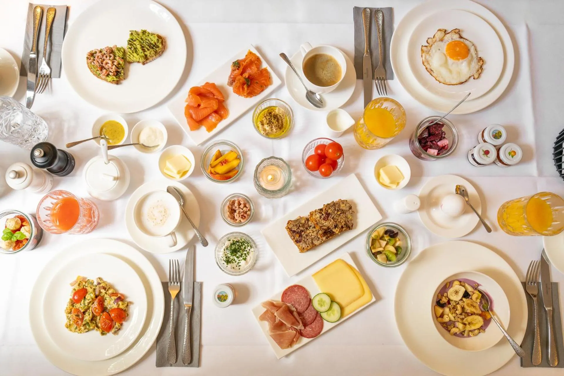 Breakfast in Jaumann's Südwind Sylt