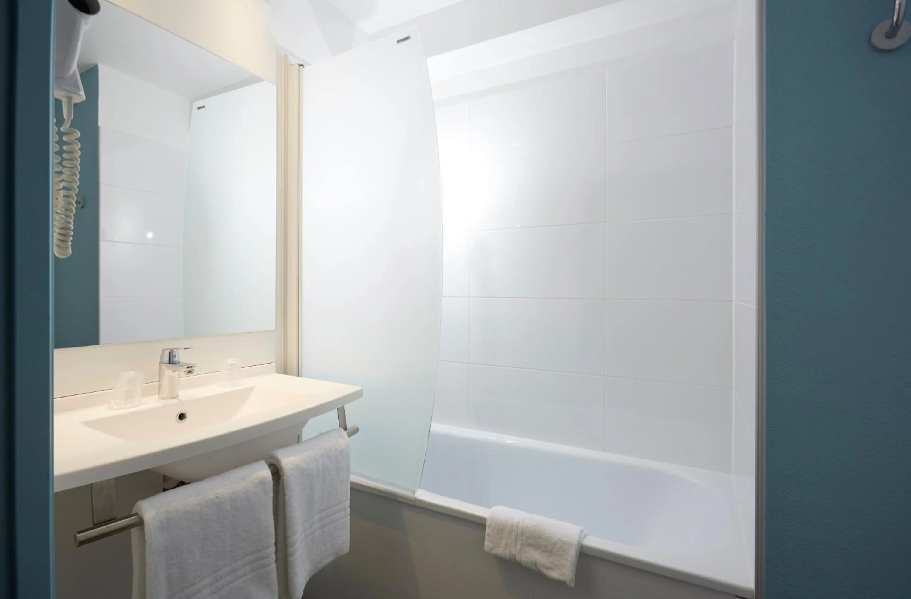 Bathroom in Hôtel Baudouin