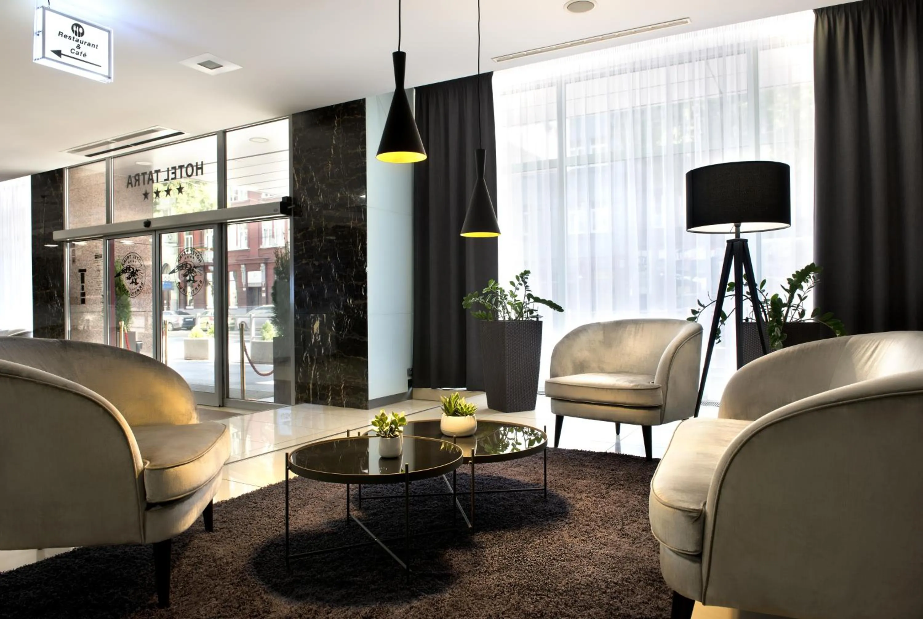 Lobby or reception in Hotel Tatra