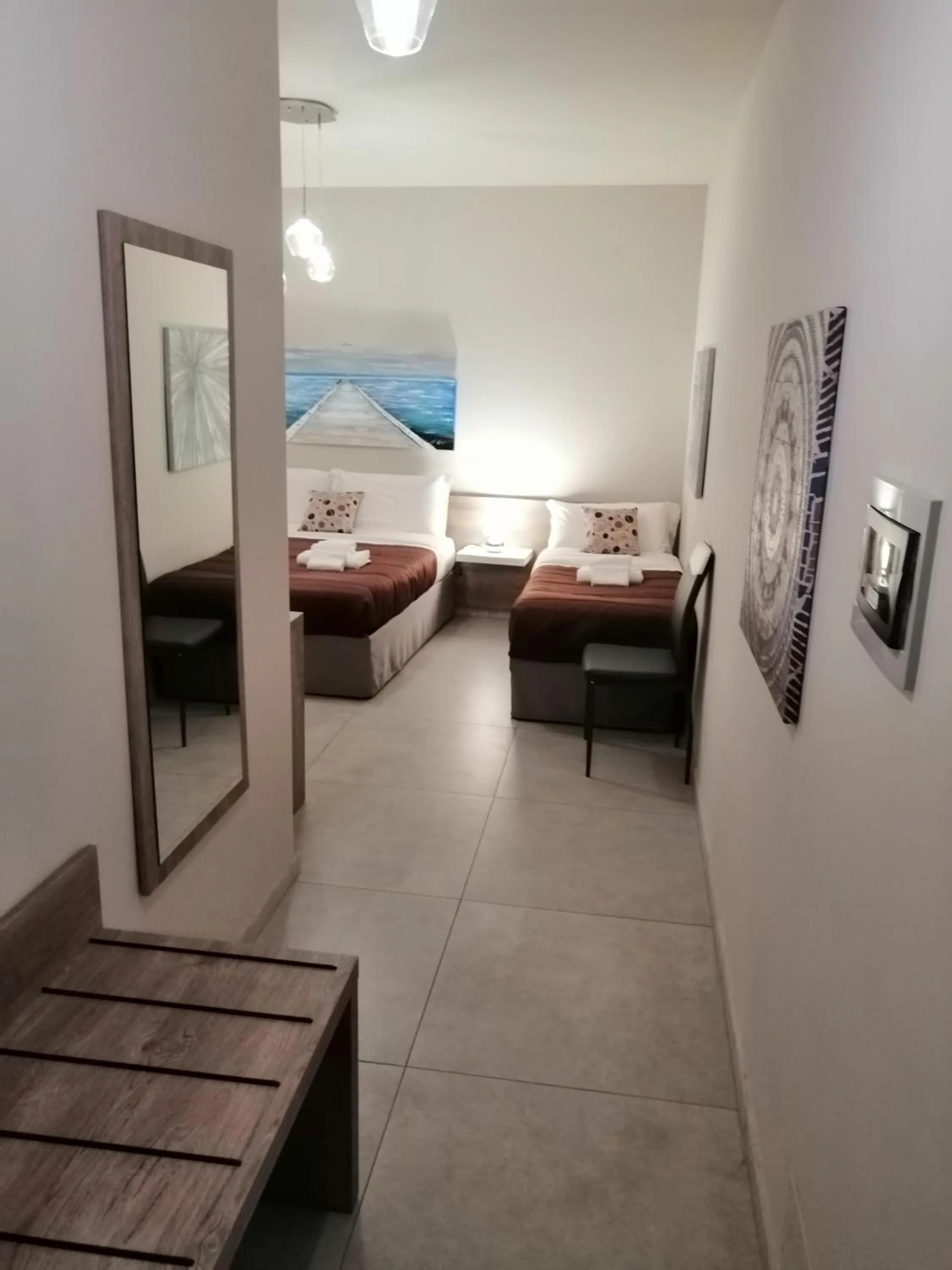 Living room, Bed in B&B Il Volo