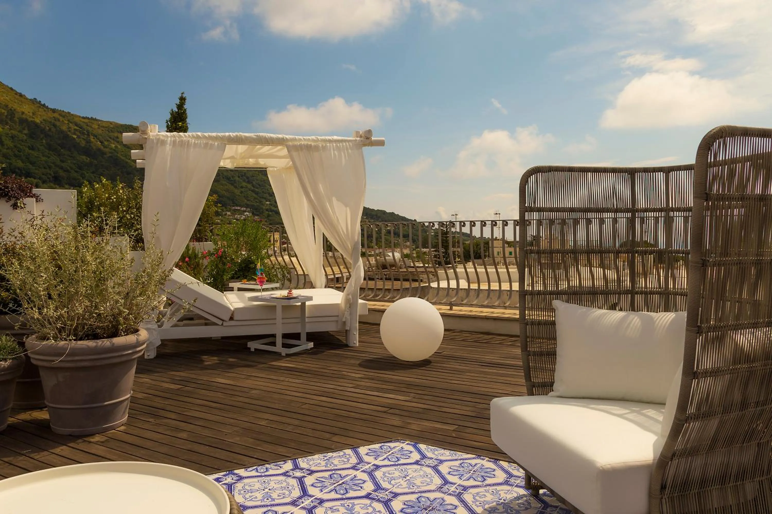 View (from property/room) in Hotel Villa Blu Capri