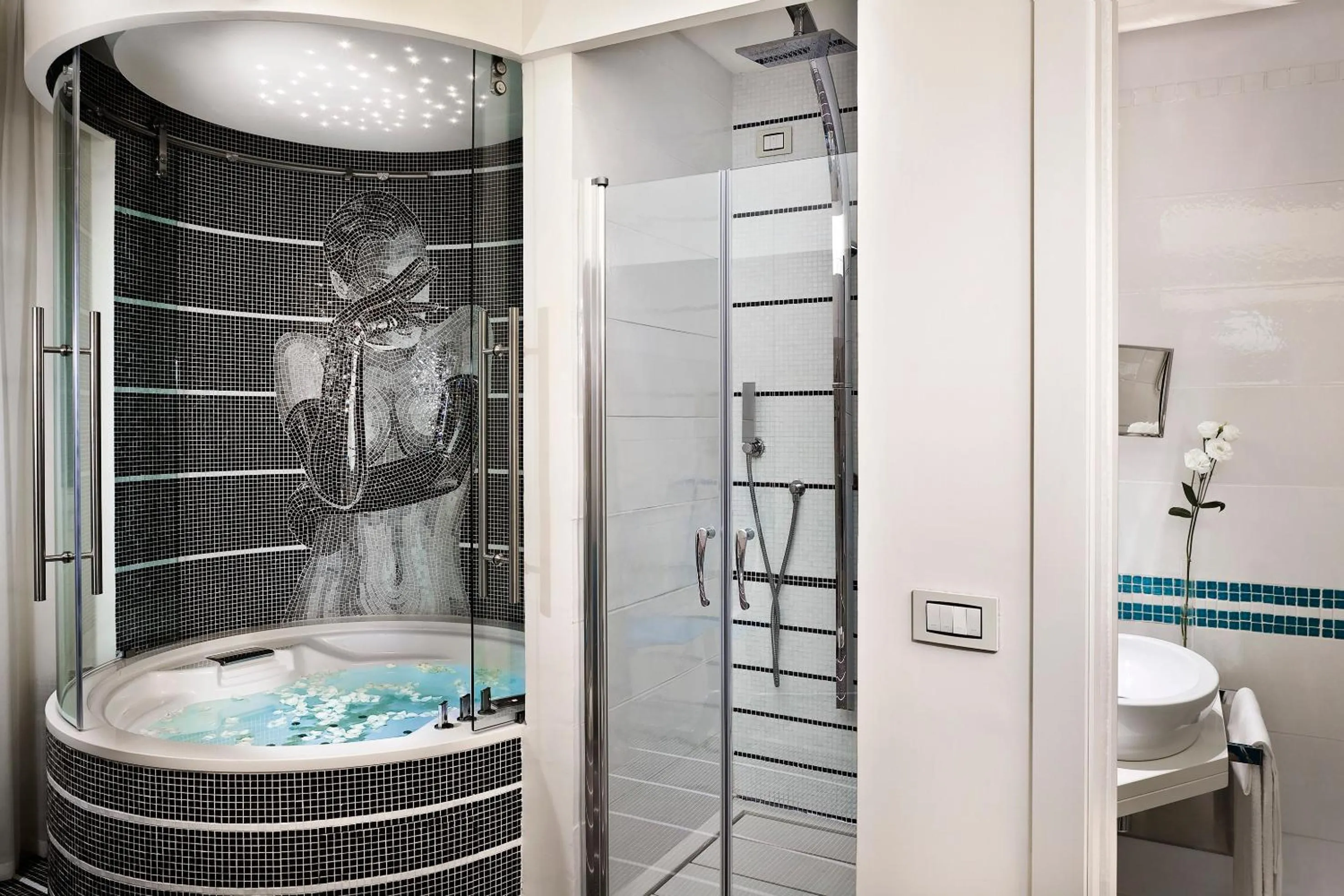 Spa and wellness centre/facilities in Hotel Villa Blu Capri