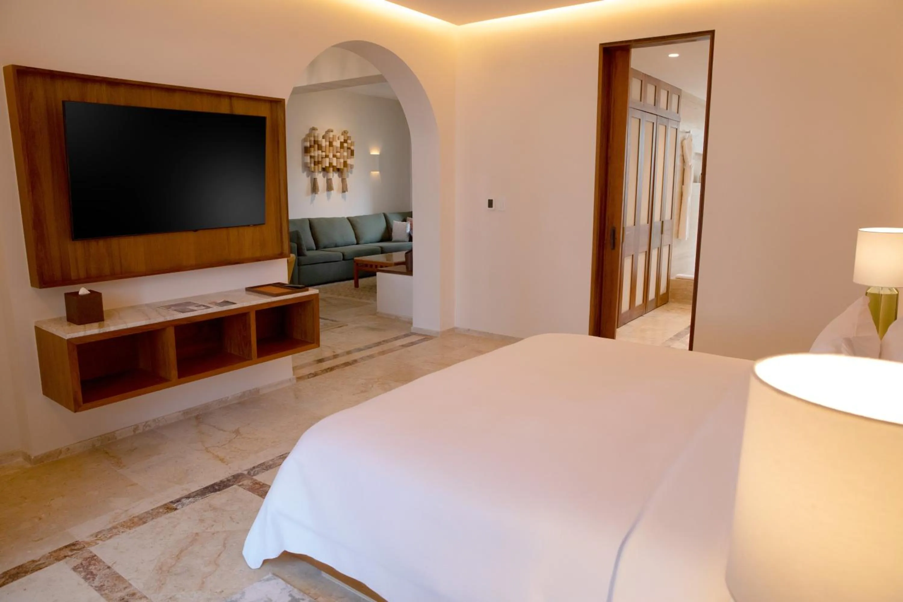 Bed in Paraiso de la Bonita Adult All-Inclusive, Member of Royalton Reserve Collection