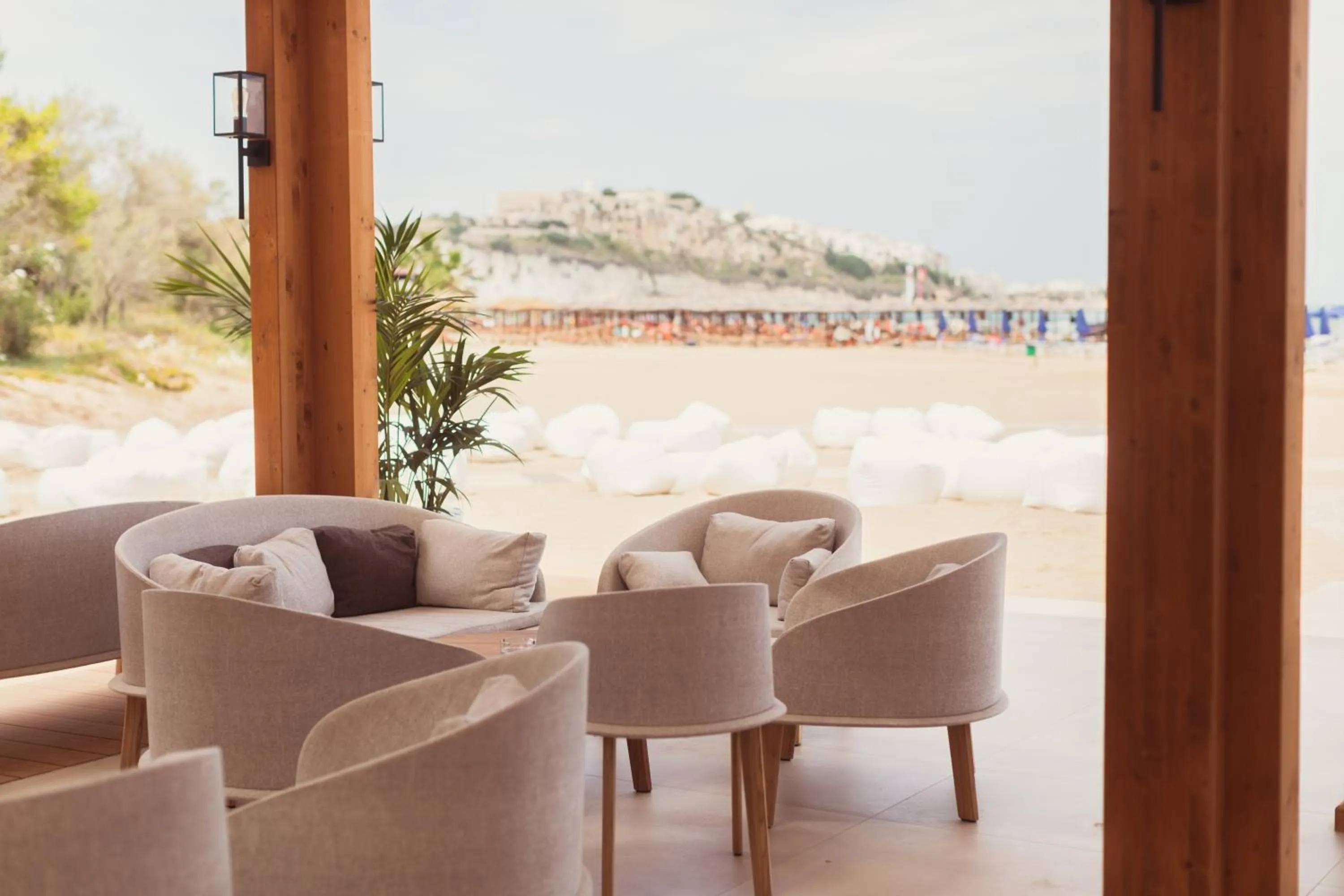 Beach in Pizzomunno Vieste Palace Hotel