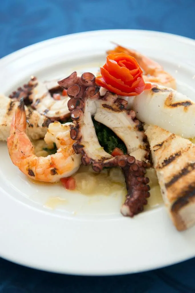 Meals in Pizzomunno Vieste Palace Hotel