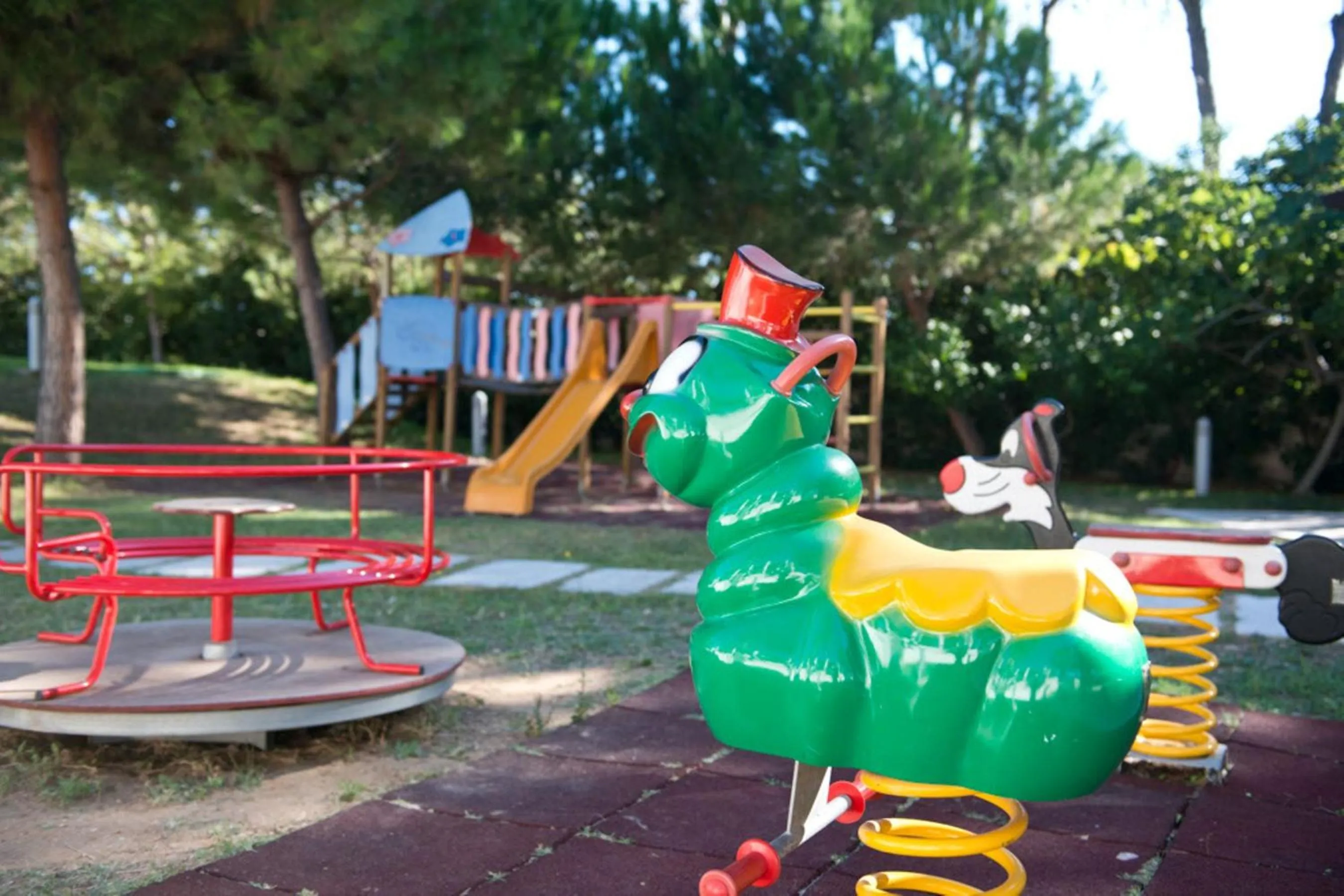 Children play ground in Pizzomunno Vieste Palace Hotel