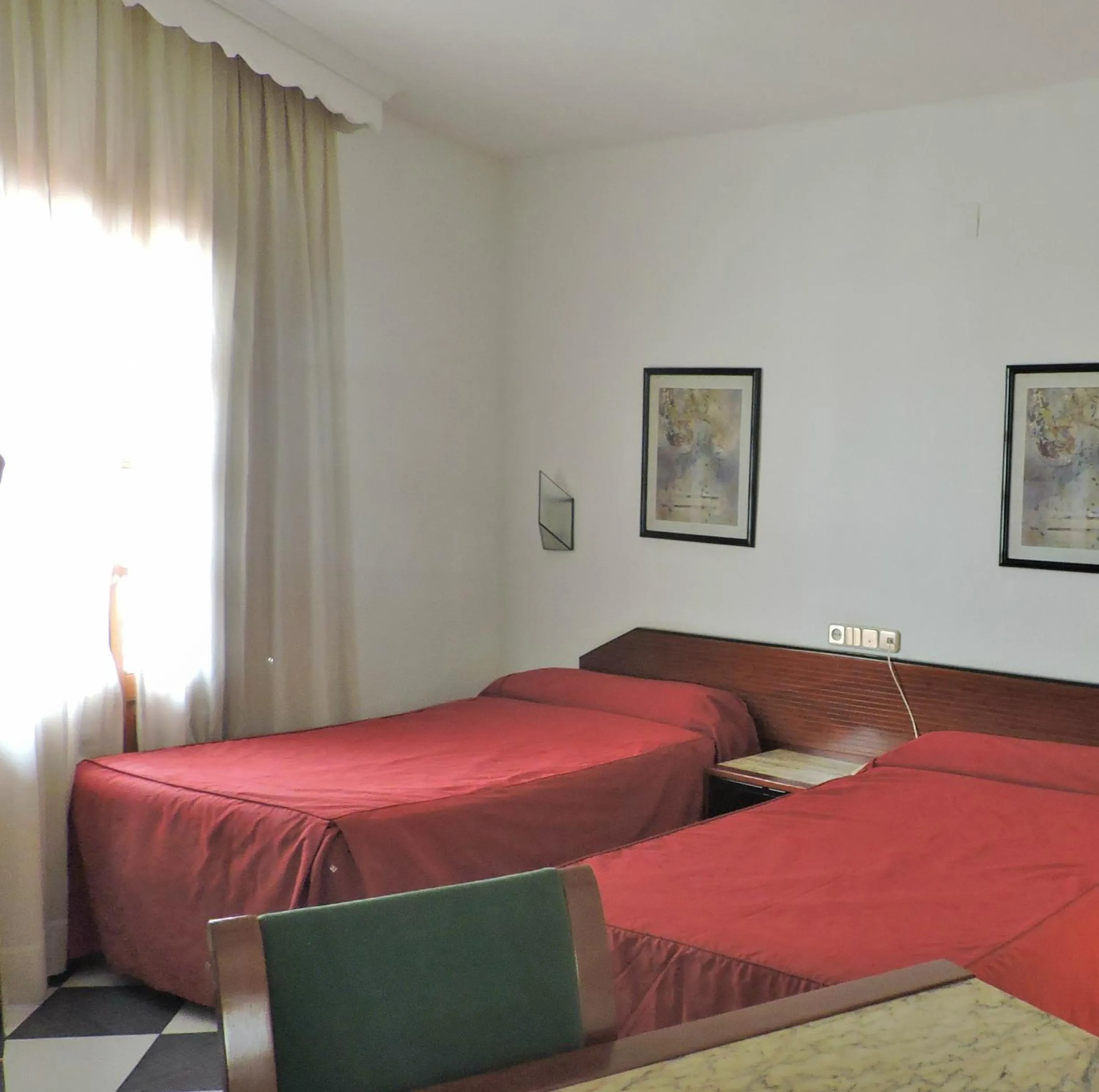 Bed in Hotel Las Yucas