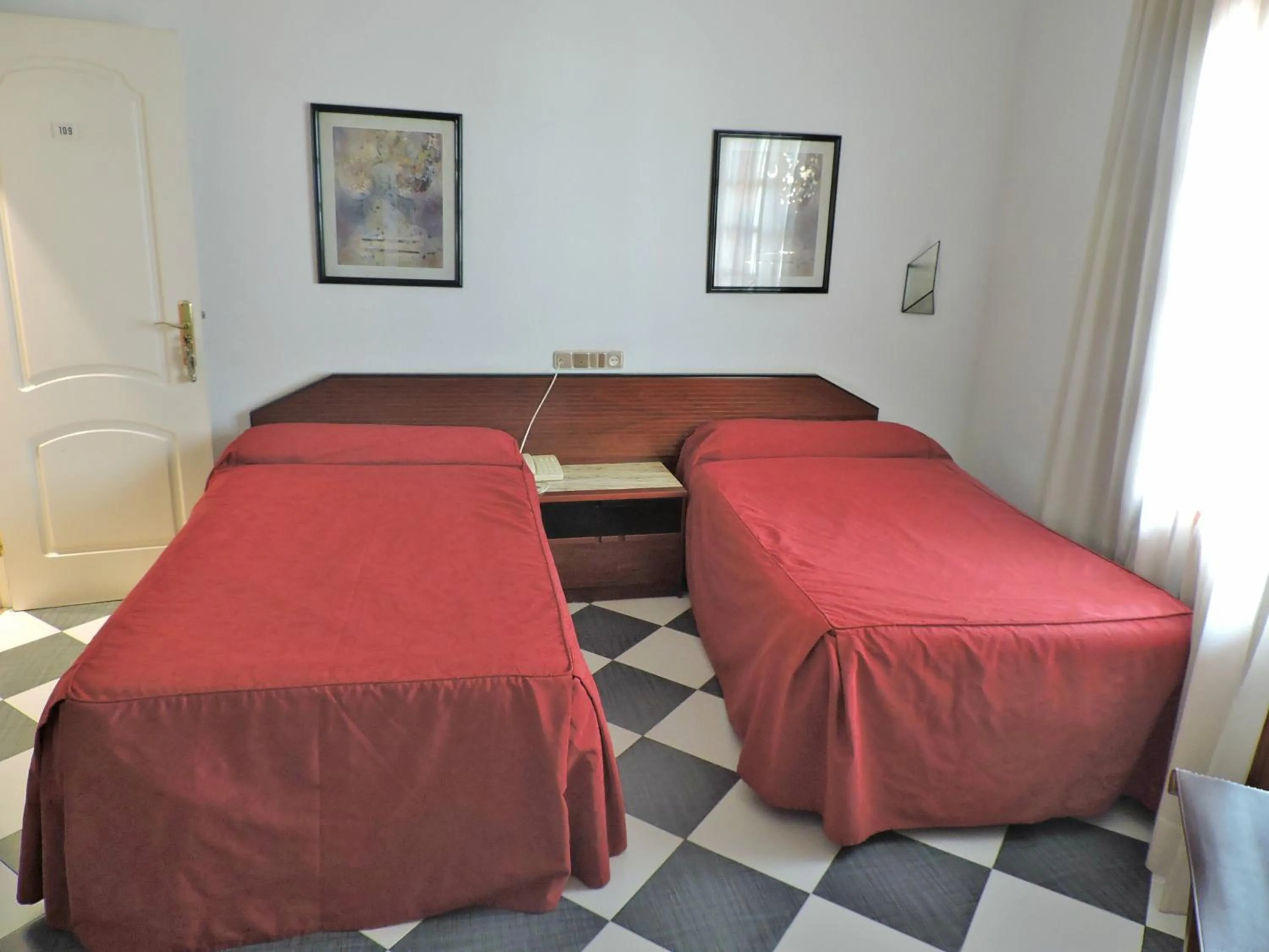 Bed in Hotel Las Yucas