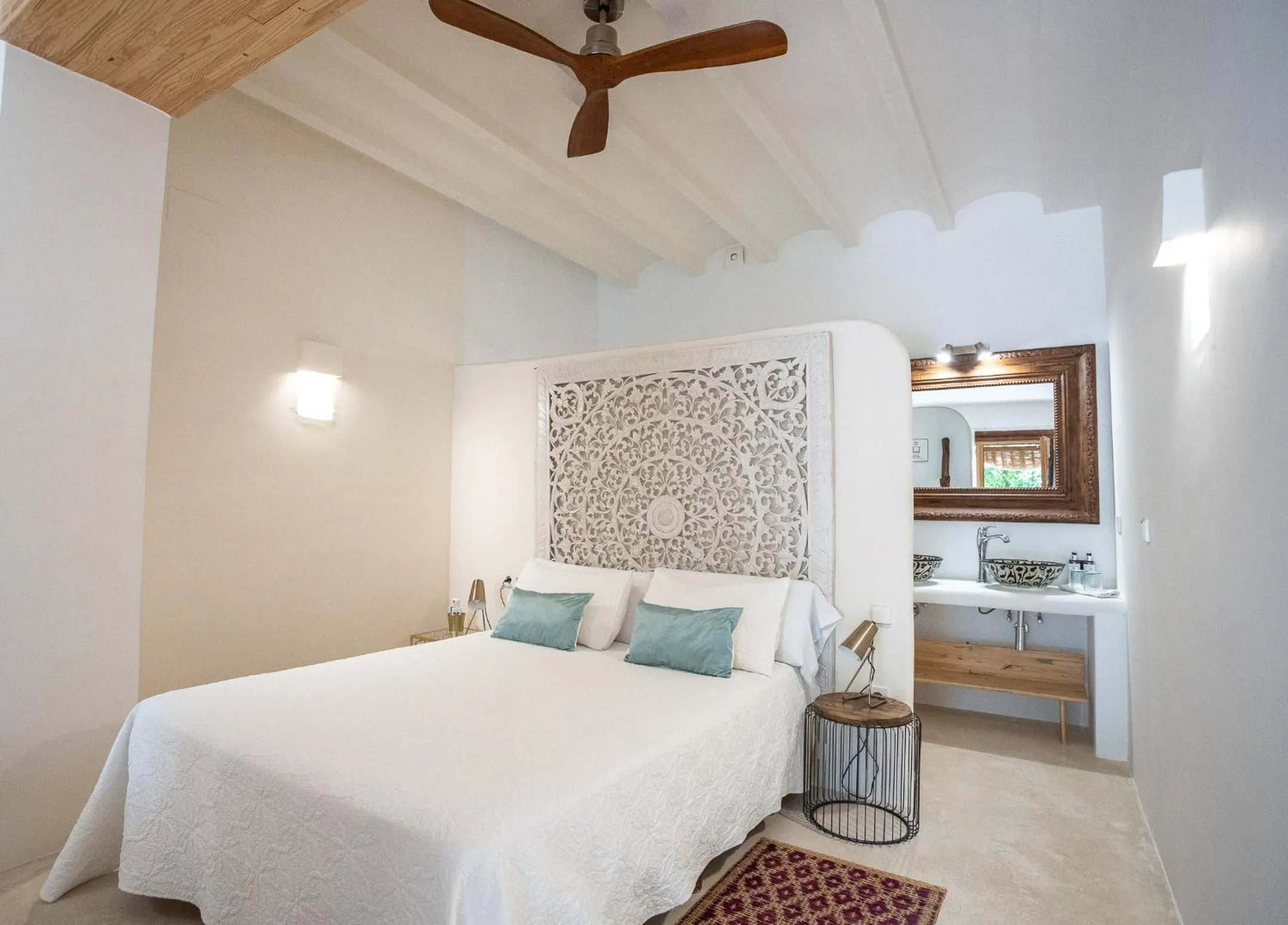 Bed in Boho Suites Denia