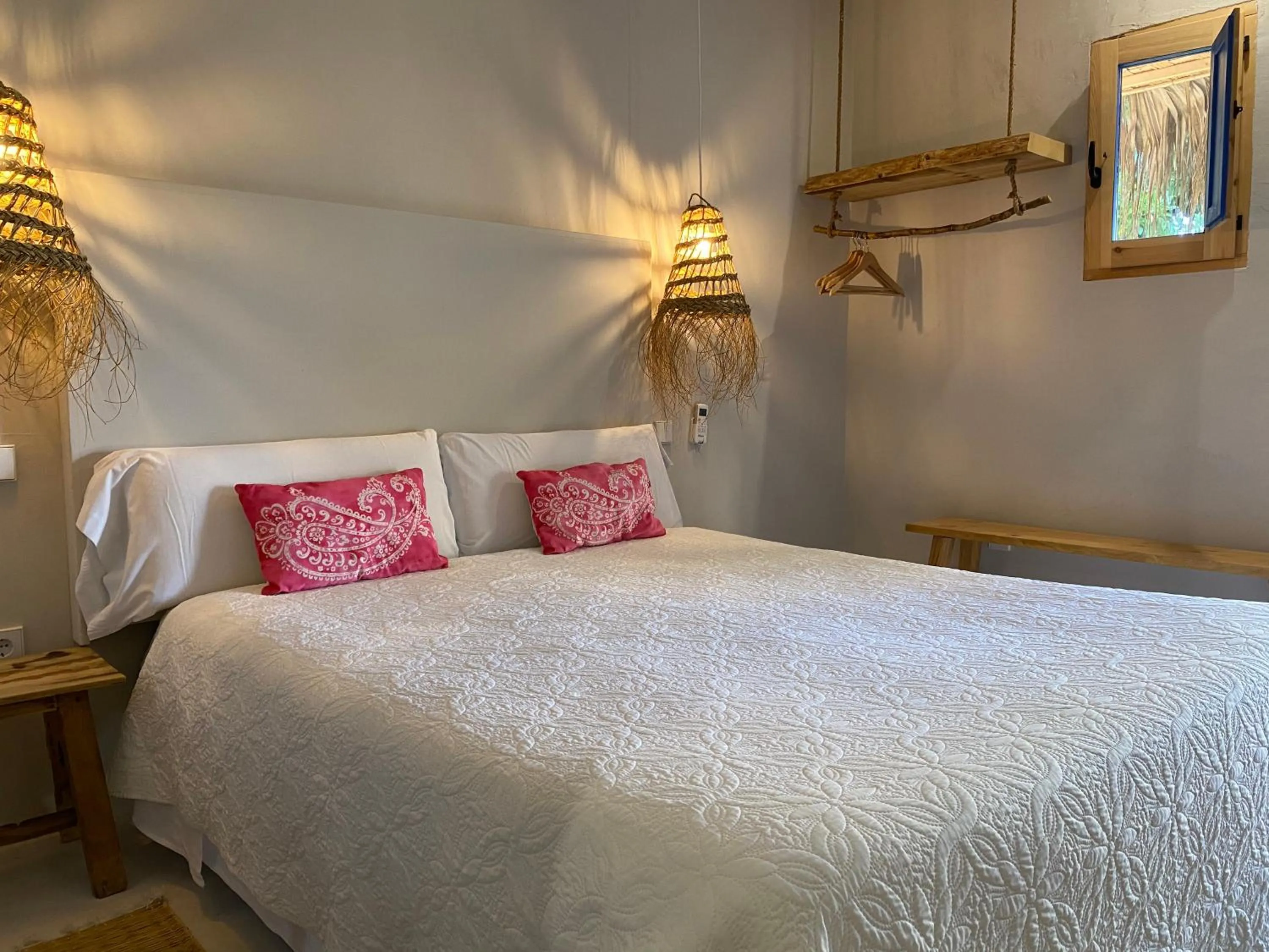 Bed in Boho Suites Denia