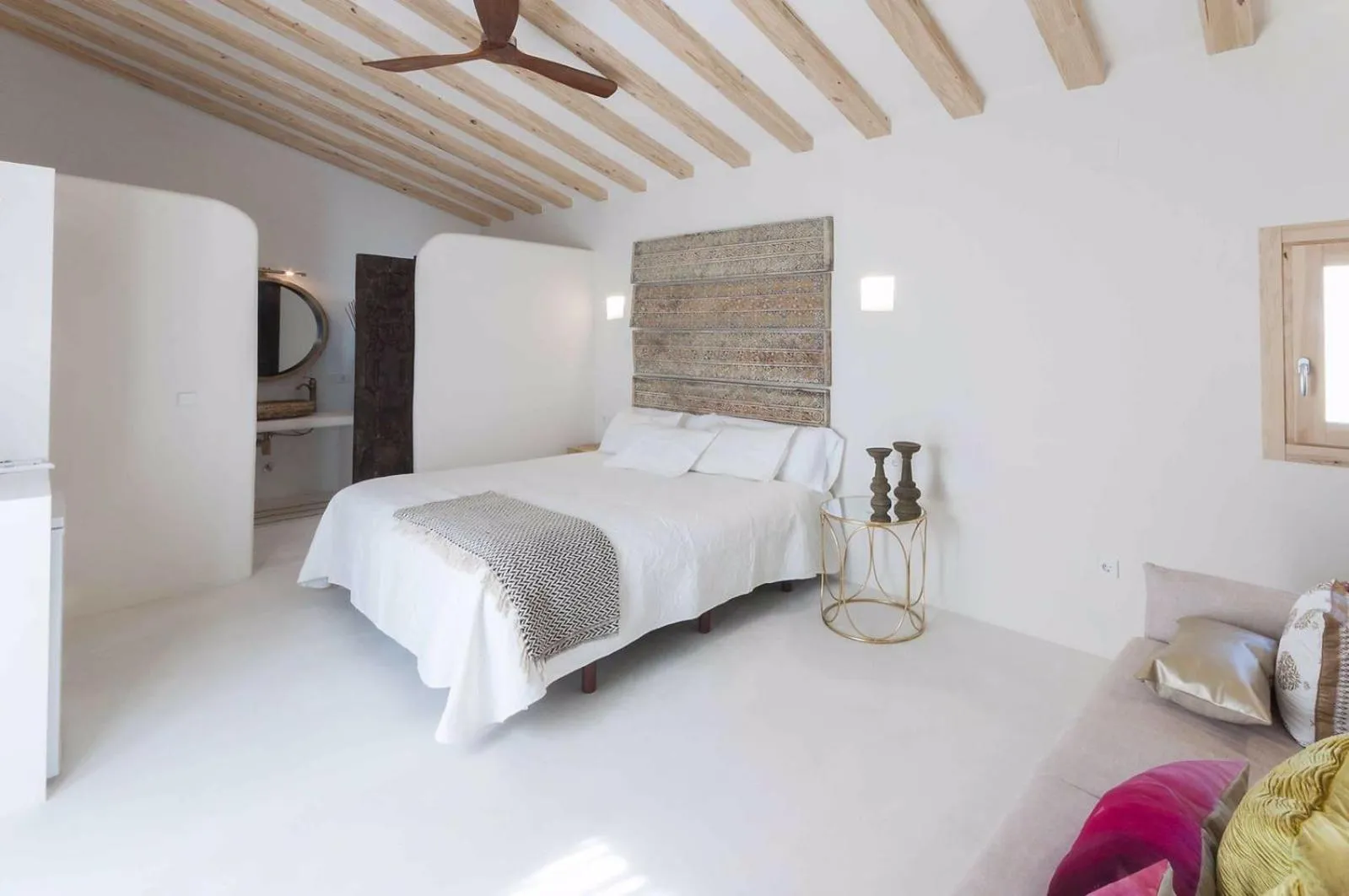 Bed in Boho Suites Denia