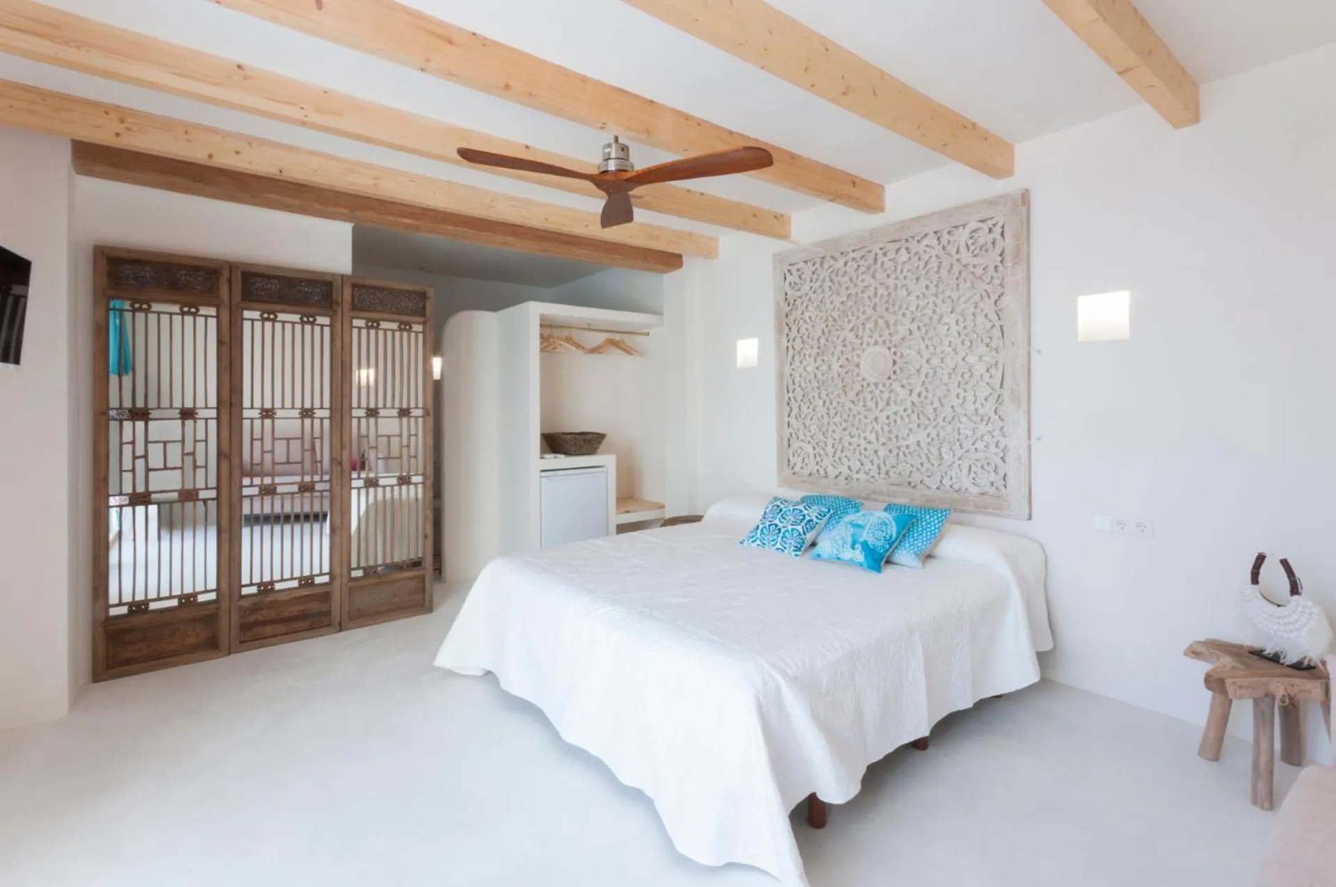 Bed in Boho Suites Denia