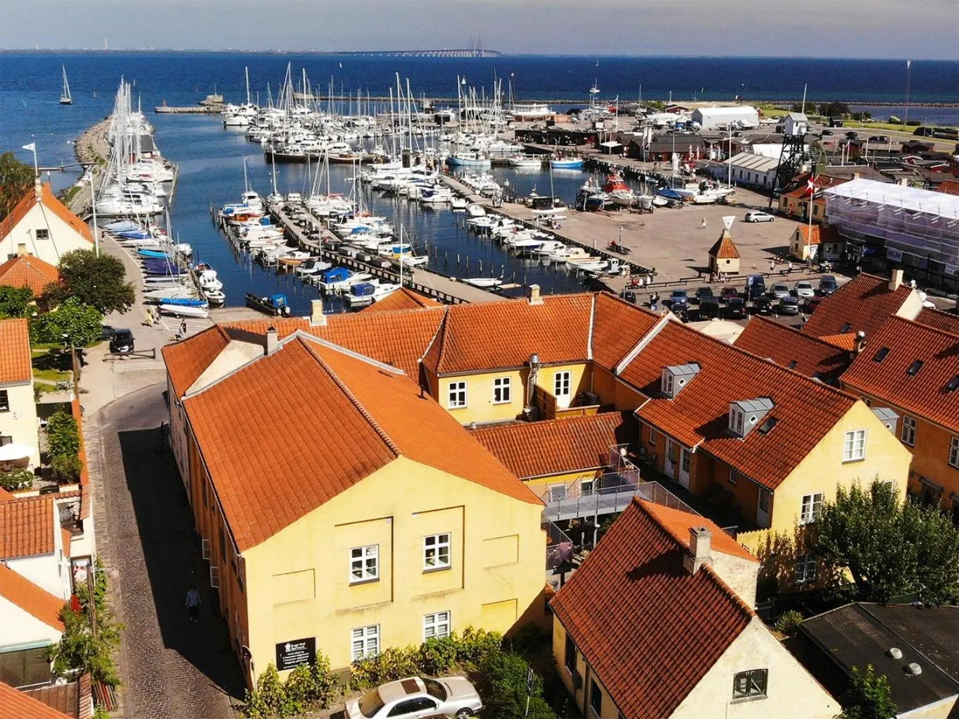 Bird's eye view in Dragør Hotel & Apartments