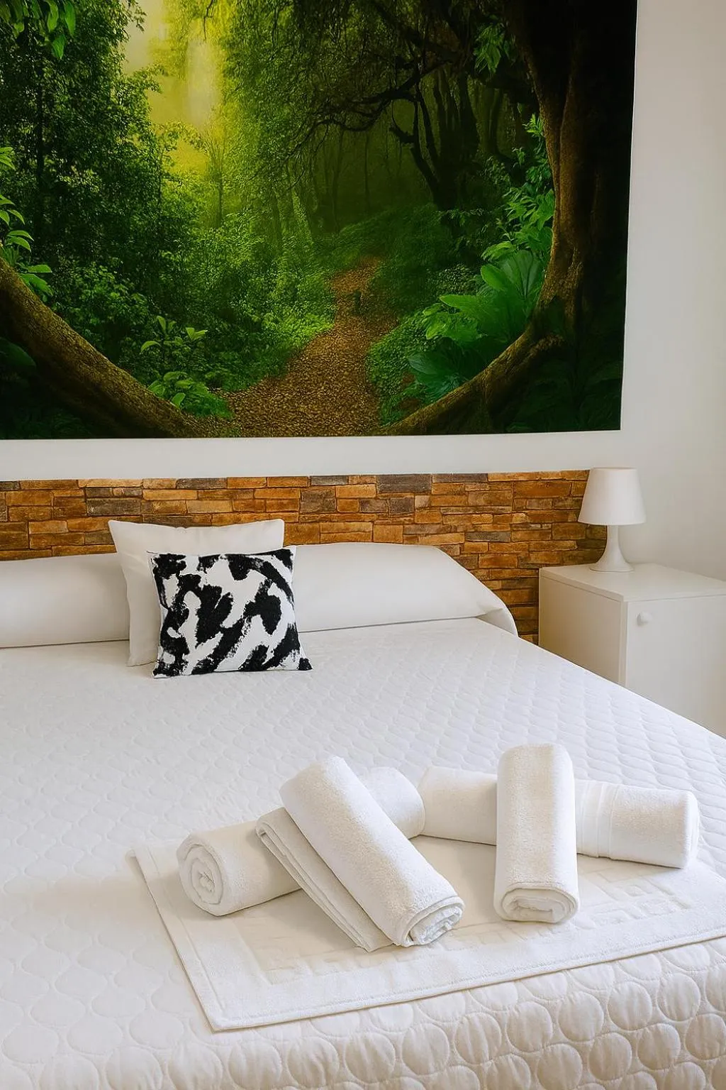 Bedroom, Bed in Hotel Al-Ándalus Peal, en Cazorla Comarca