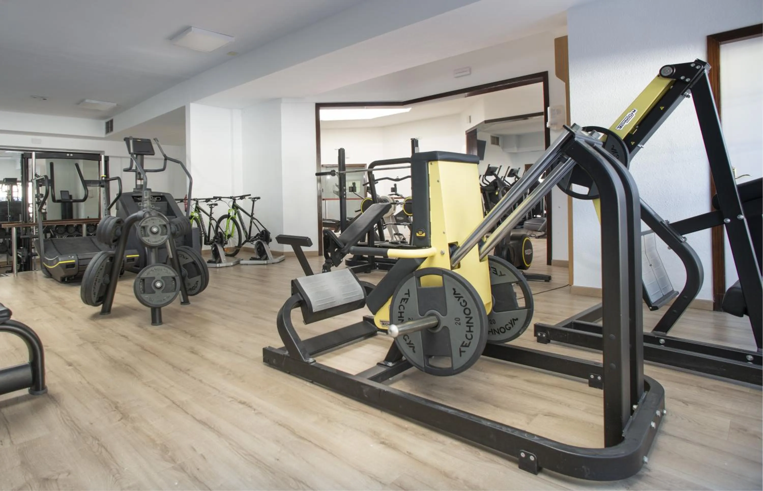 Fitness centre/facilities in Hotel Jardín Tecina