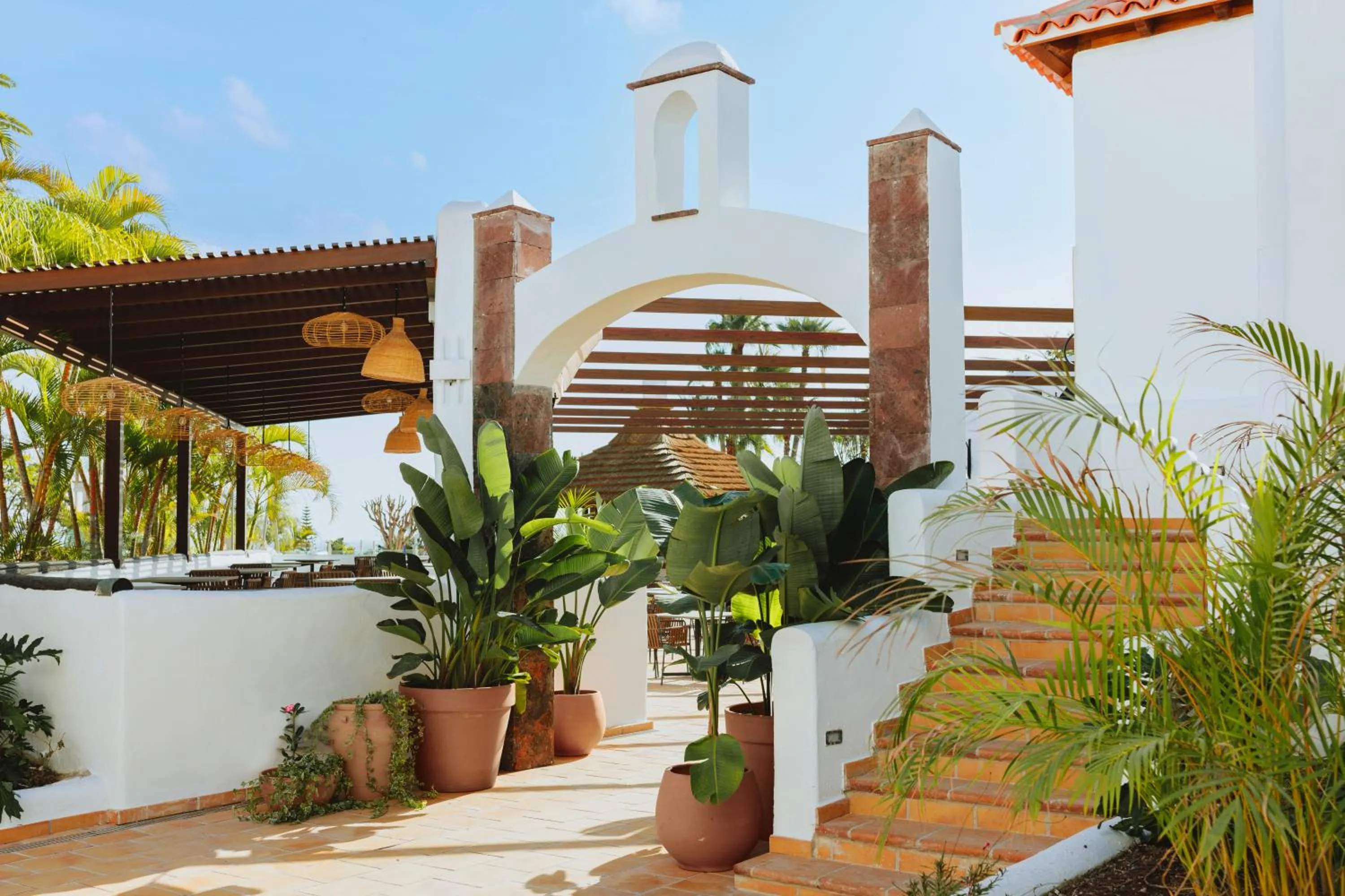 Restaurant/places to eat in Hotel Jardín Tecina