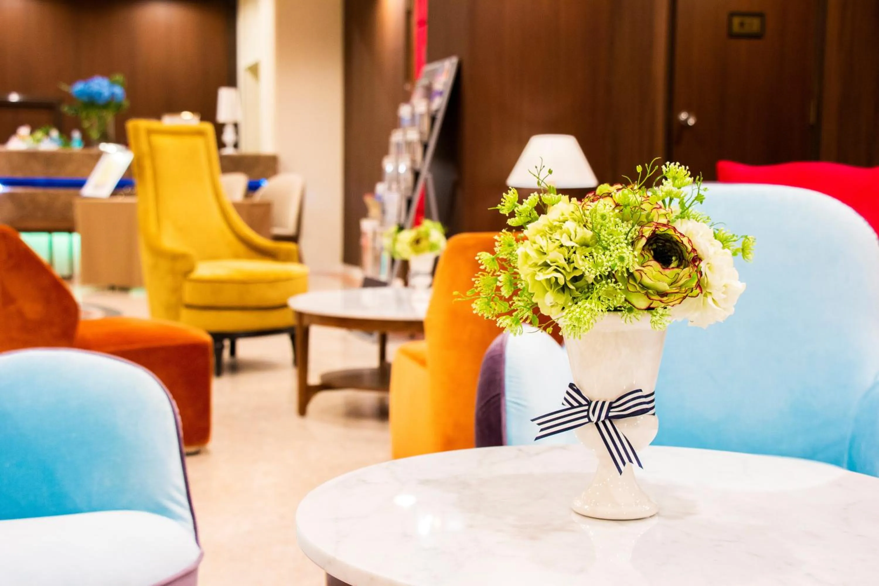 Lobby or reception in Hotel Montoview Yonezawa