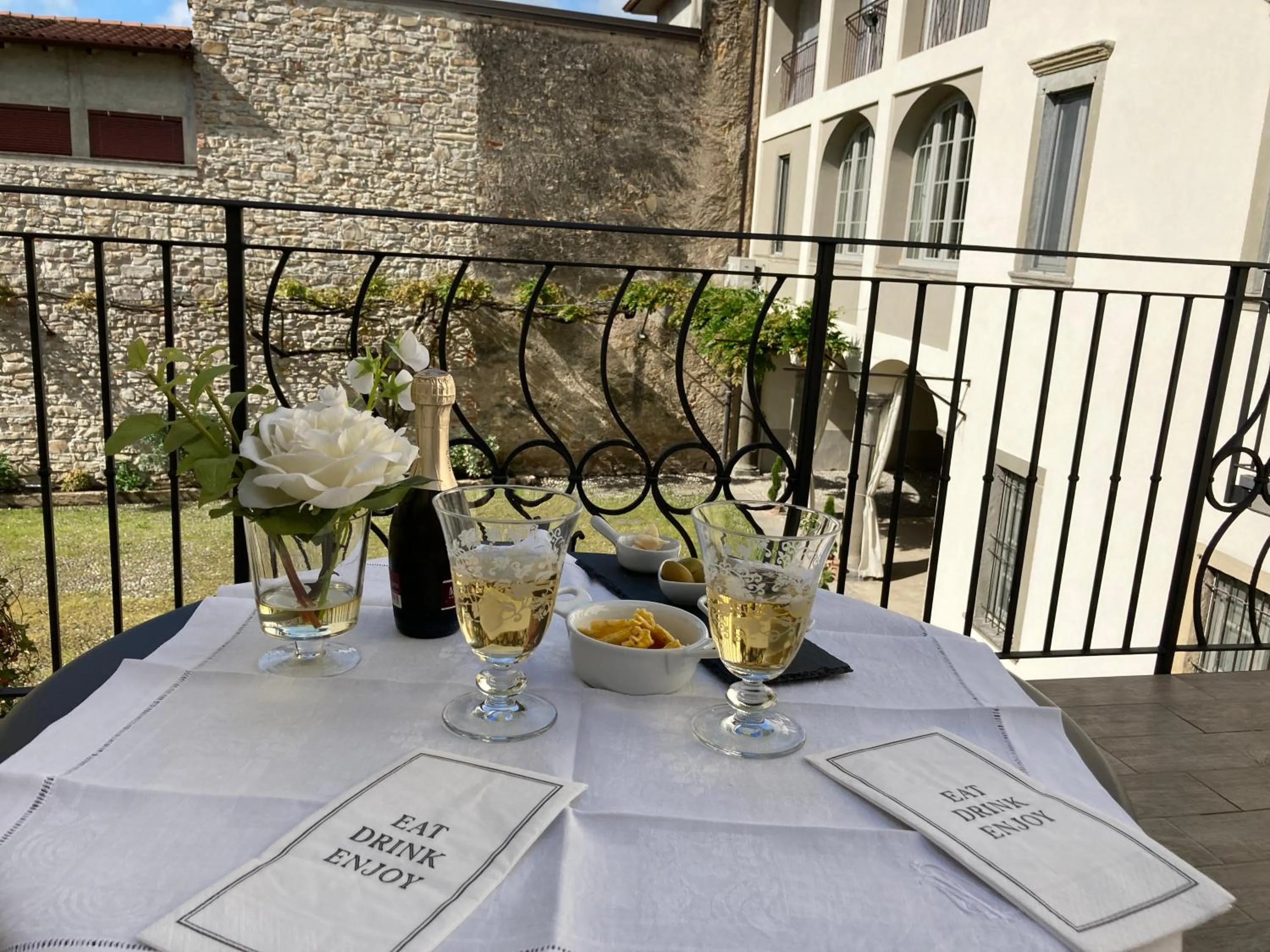 Balcony/Terrace in B&B Corte Seguini