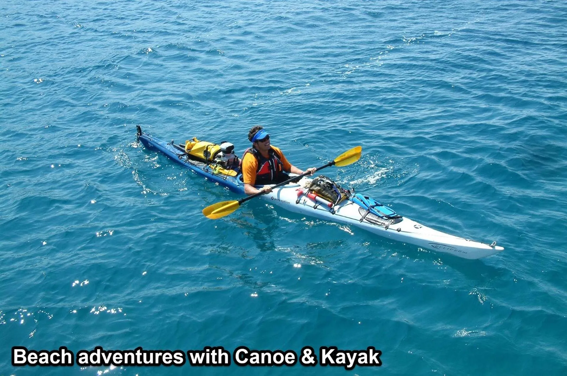 Canoeing in Angelina's Home