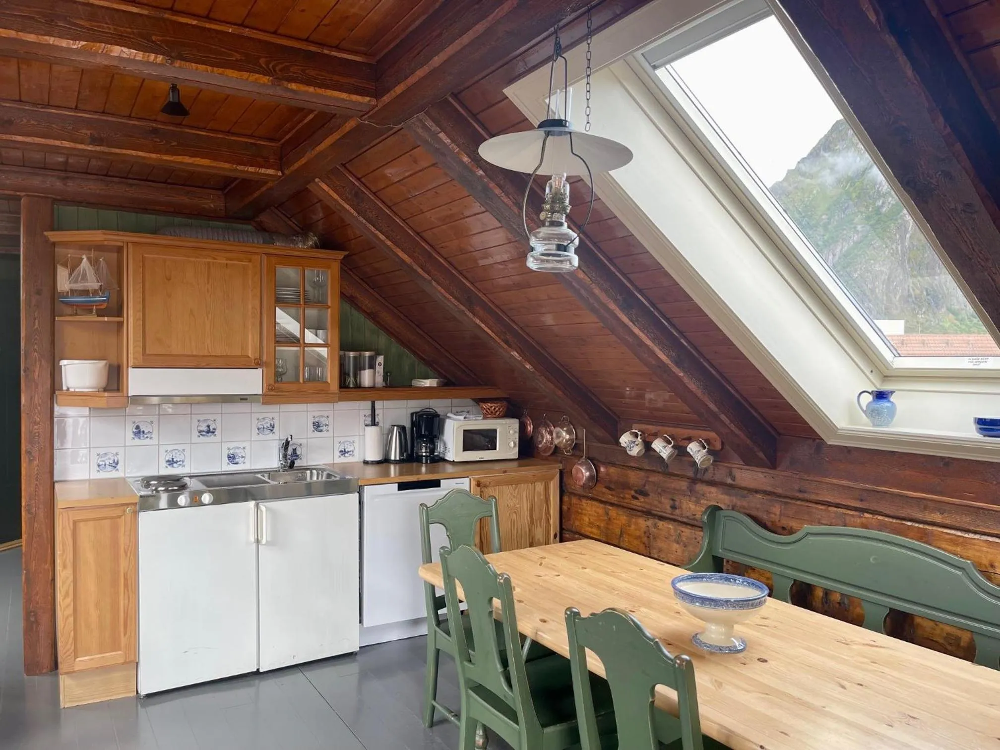 Dining area in Anker Brygge