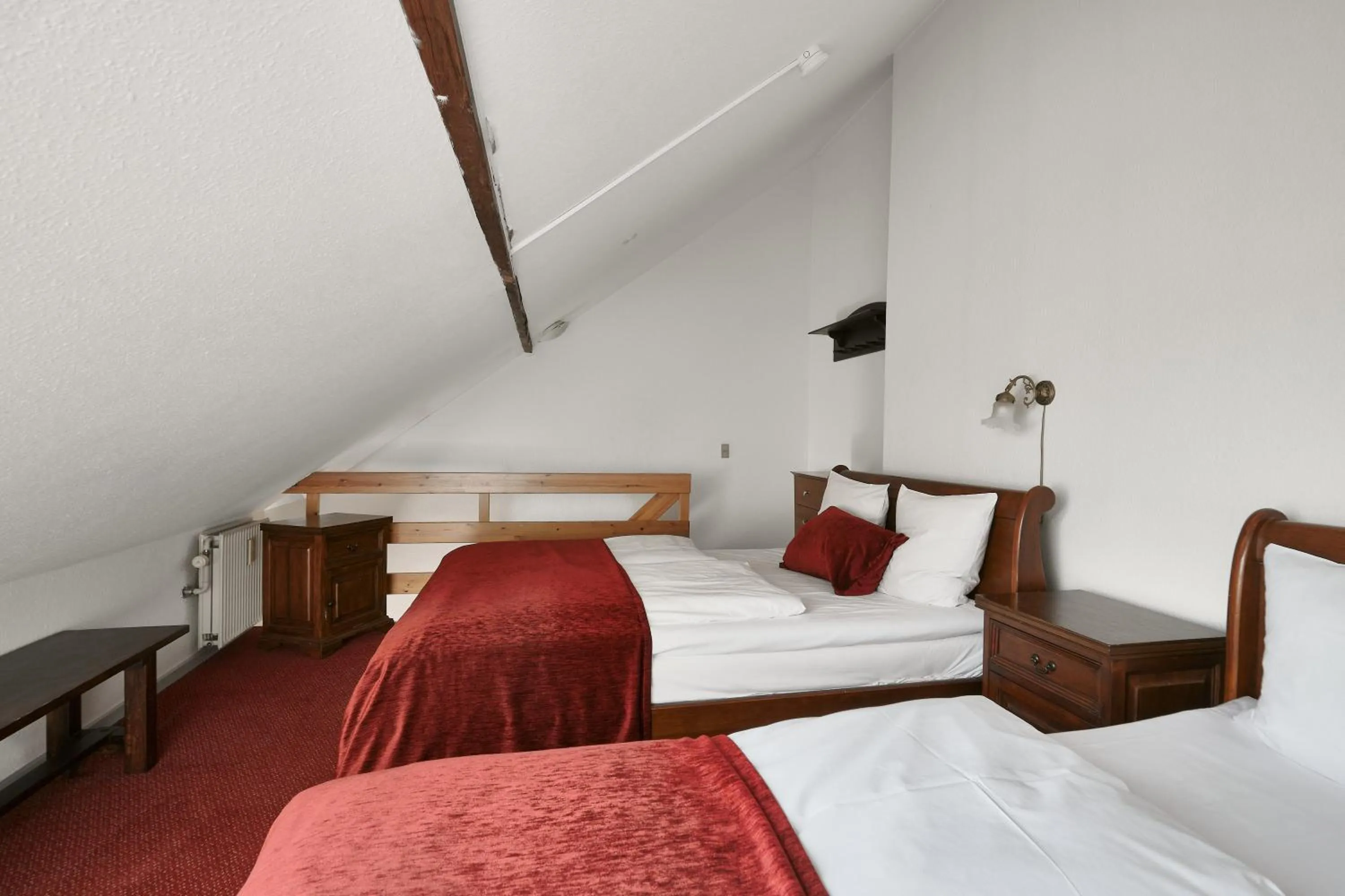 Bedroom, Bed in Hotel Ærø