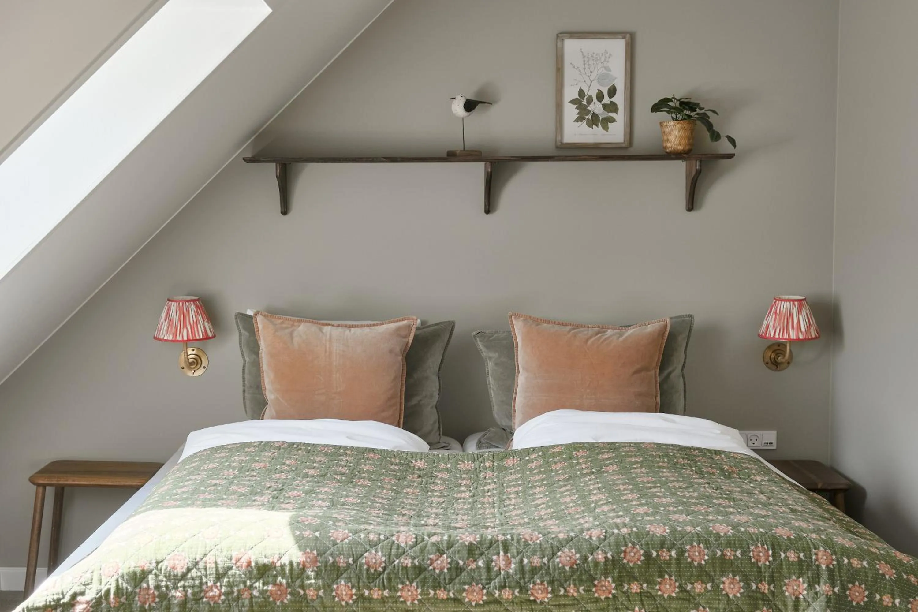 Bedroom, Bed in Hotel Ærø