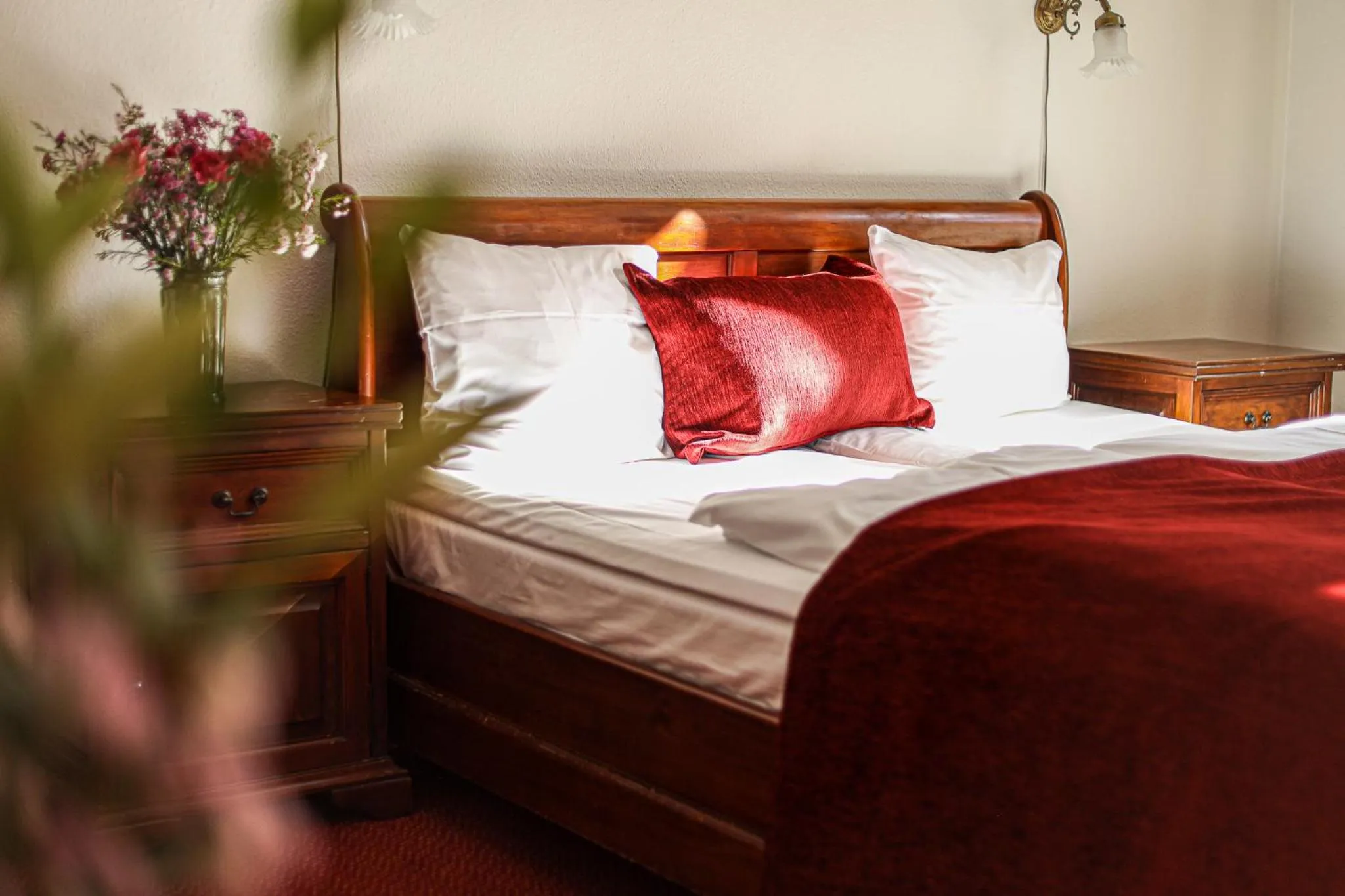 Bedroom, Bed in Hotel Ærø