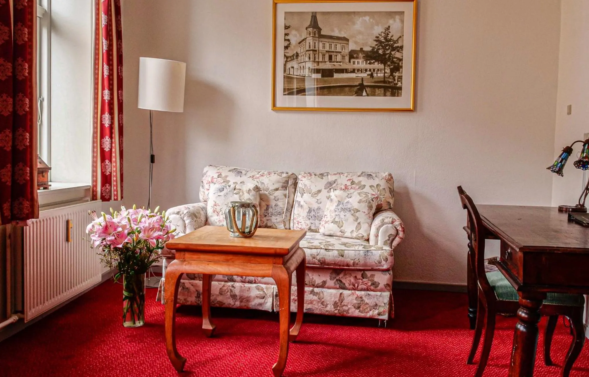 Seating area in Hotel Ærø