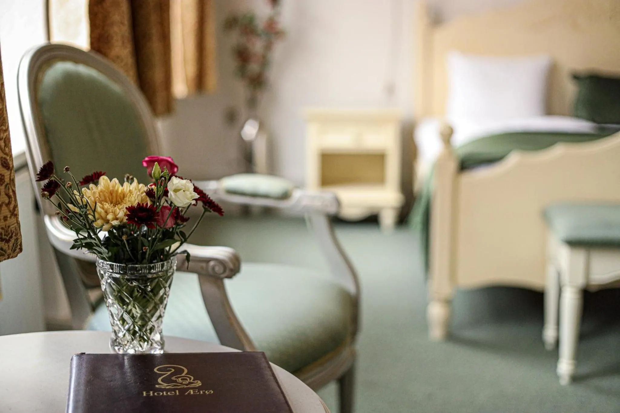 Bedroom, Bed in Hotel Ærø