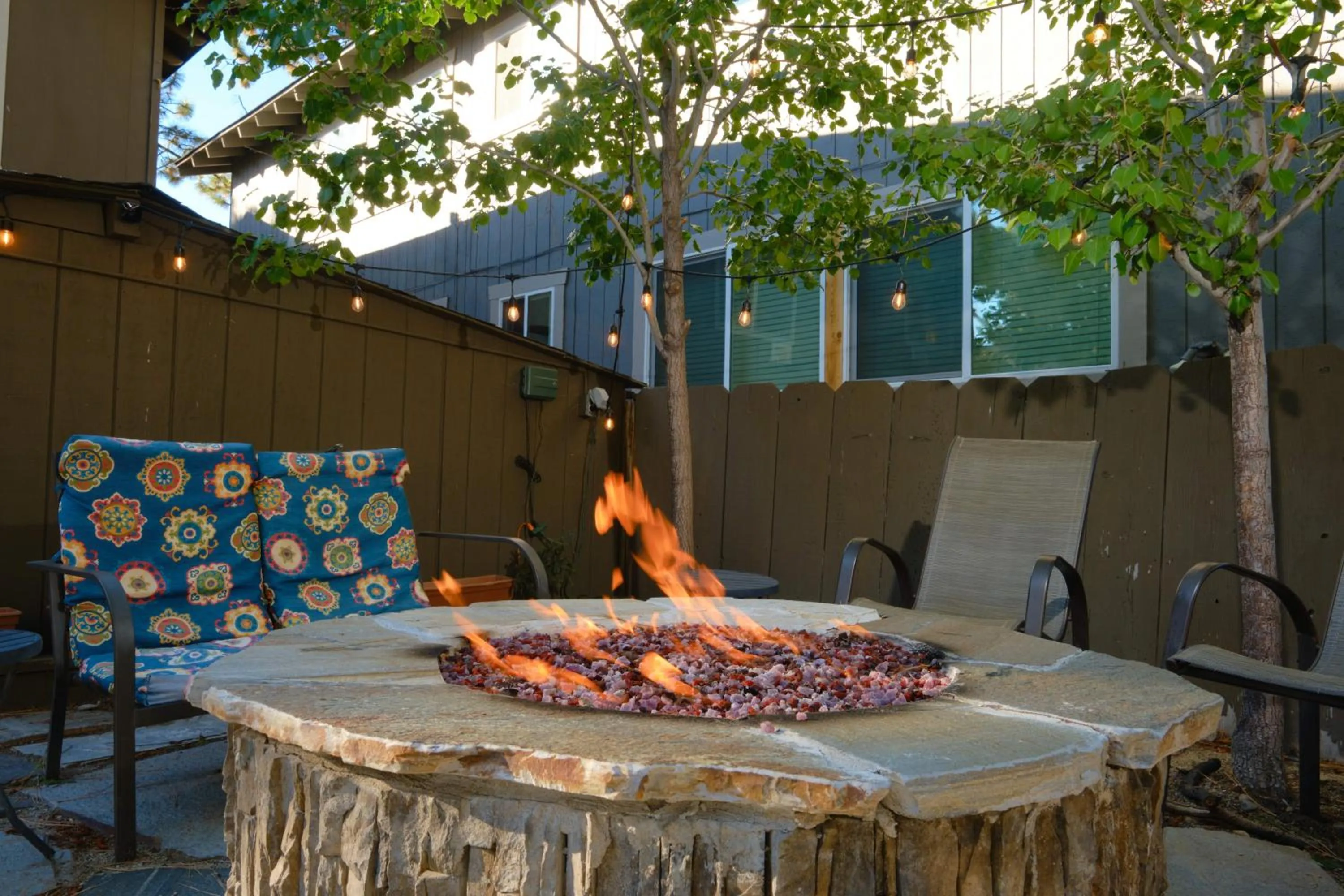 Seating area in Resthaven Tahoe