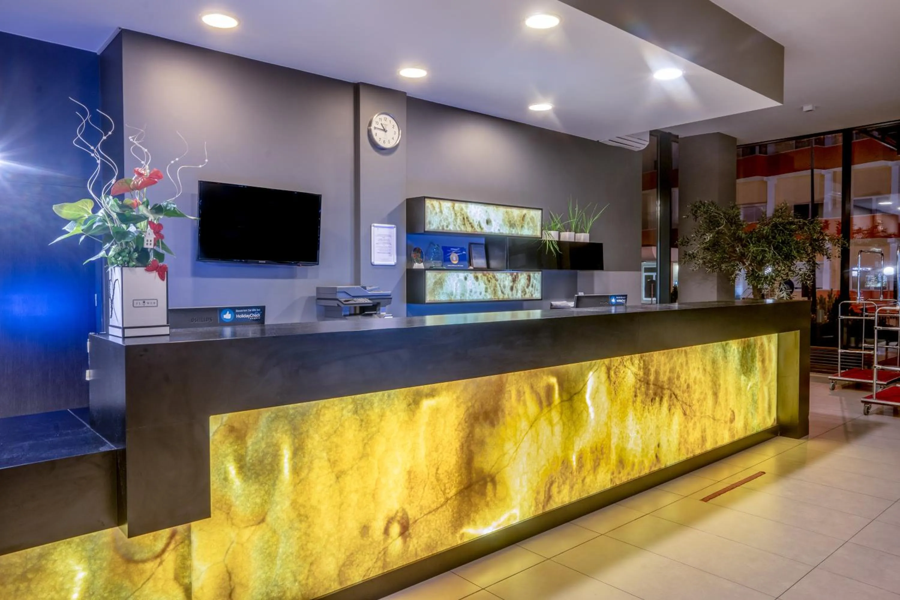 Lobby or reception in Vestina Wellness & SPA Hotel