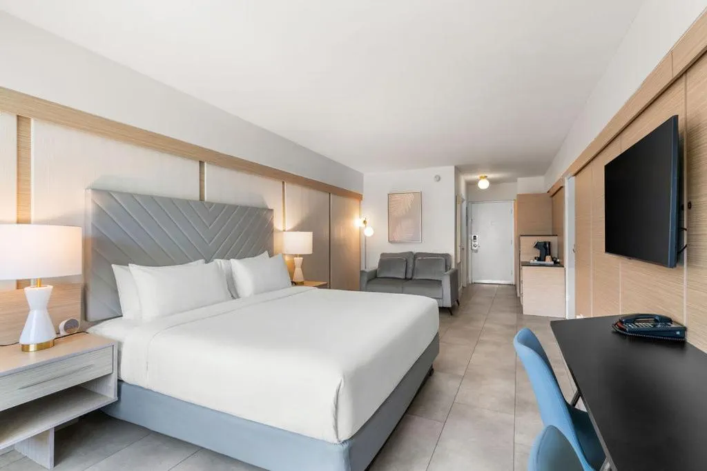 Bed in The Garden Hotel & Resort