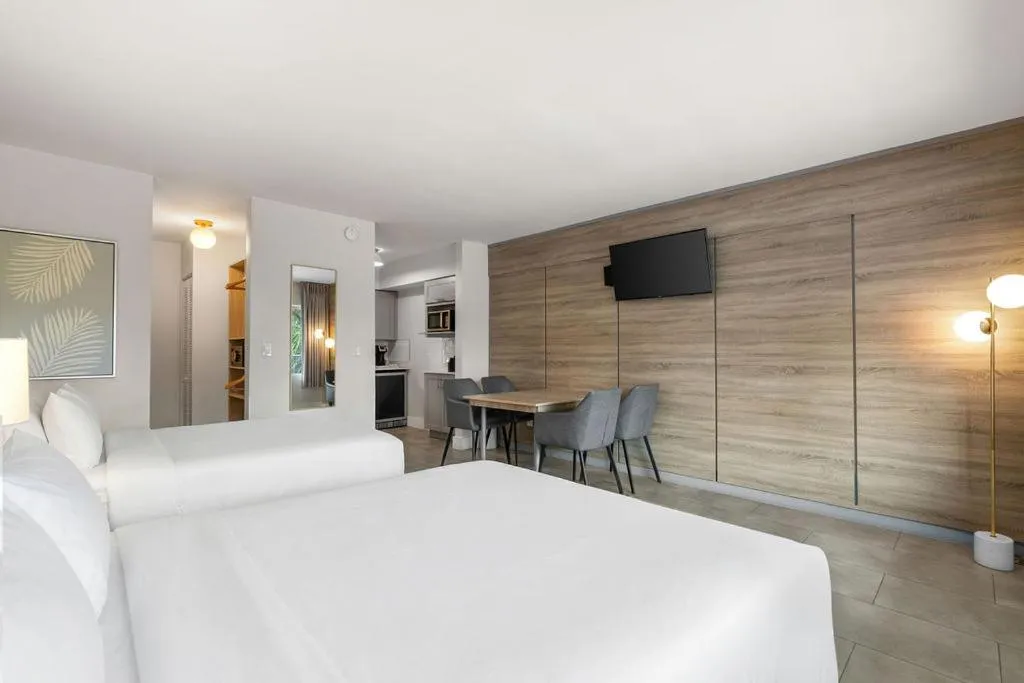 Bed in The Garden Hotel & Resort