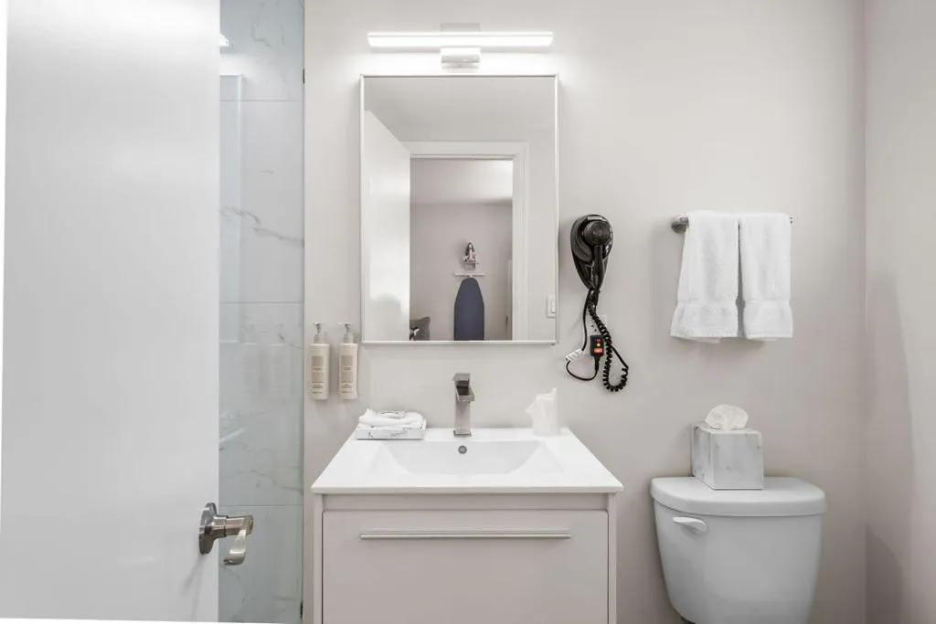 Toilet in The Garden Hotel & Resort