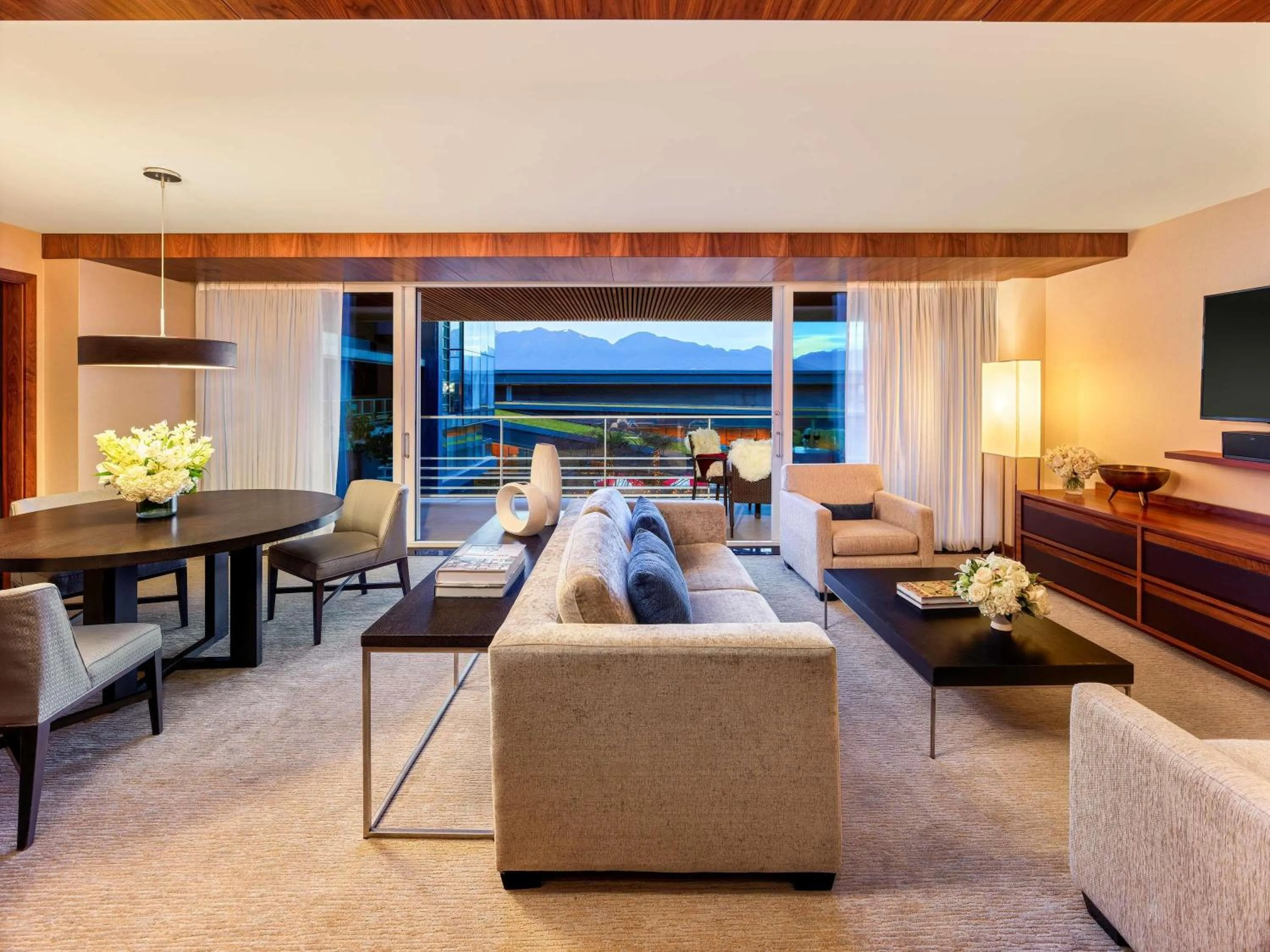 Bedroom in Fairmont Pacific Rim