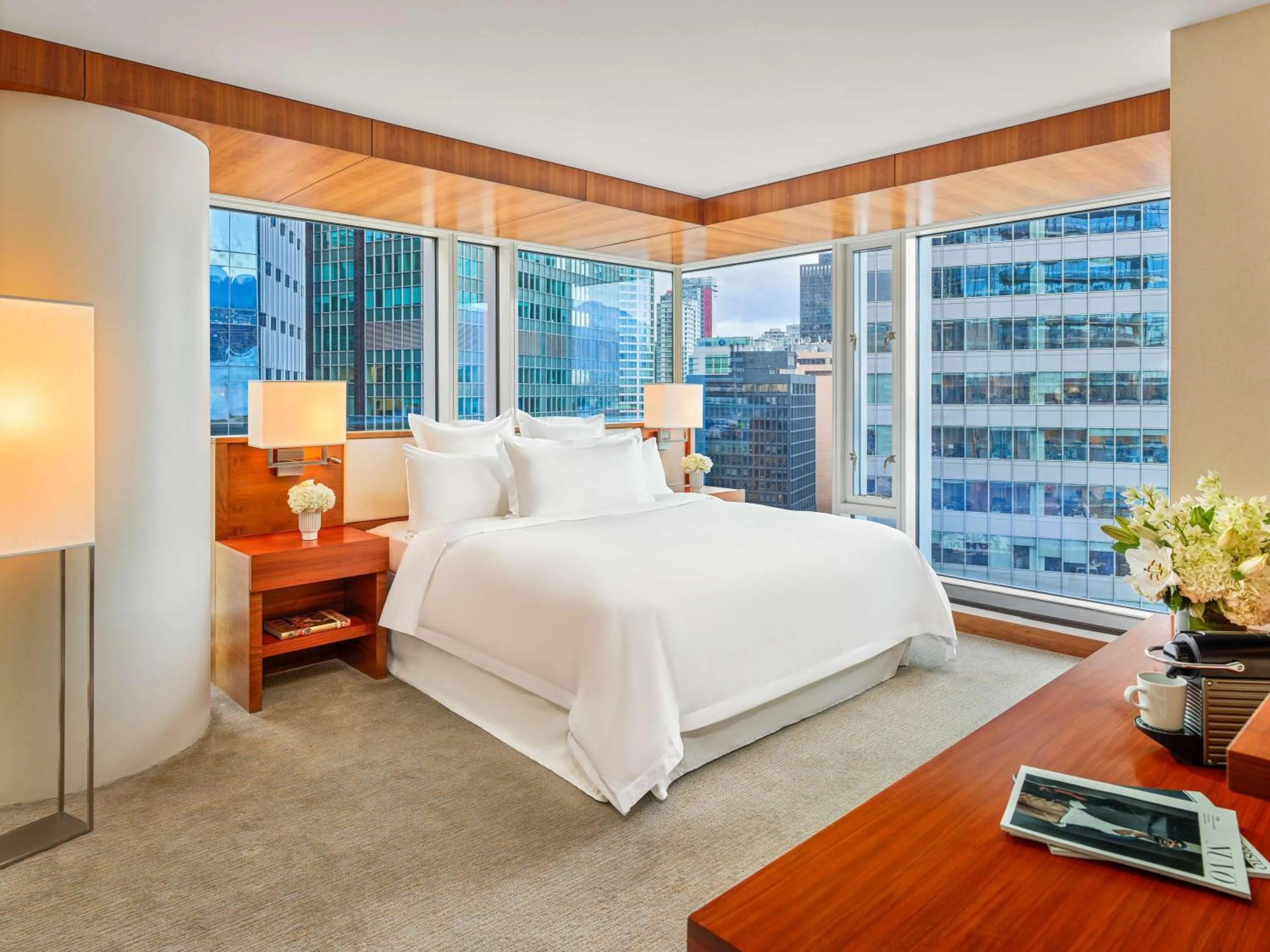 Stanley Park View Suite with King Bed in Fairmont Pacific Rim