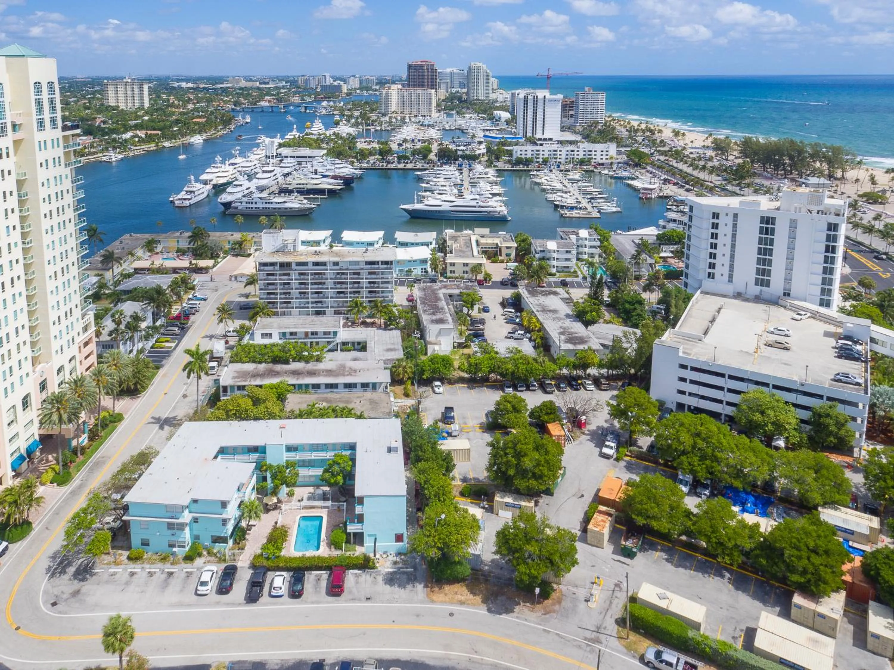 Bird's eye view in Sea Beach Plaza