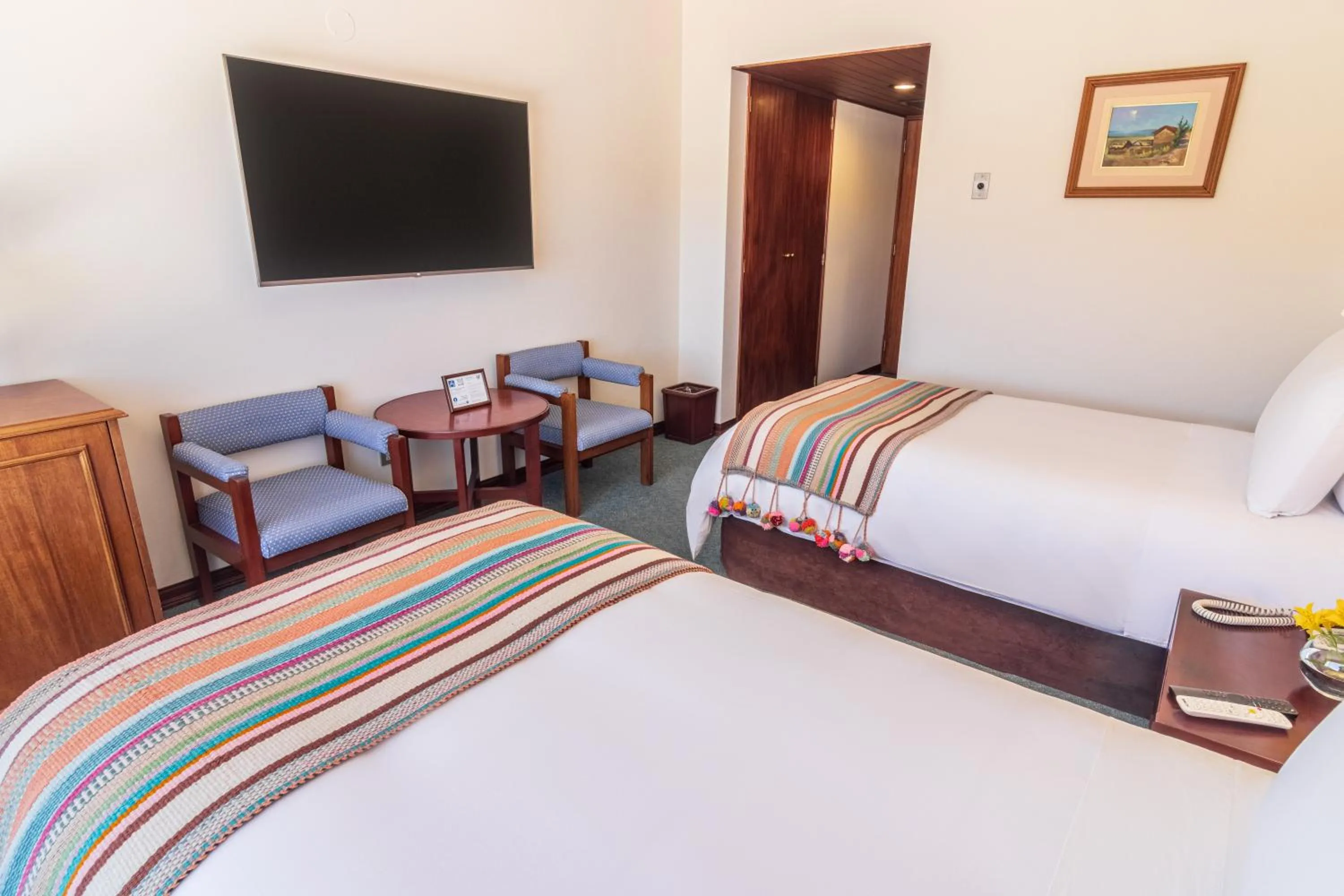 Bed in GHL Hotel Lago Titicaca