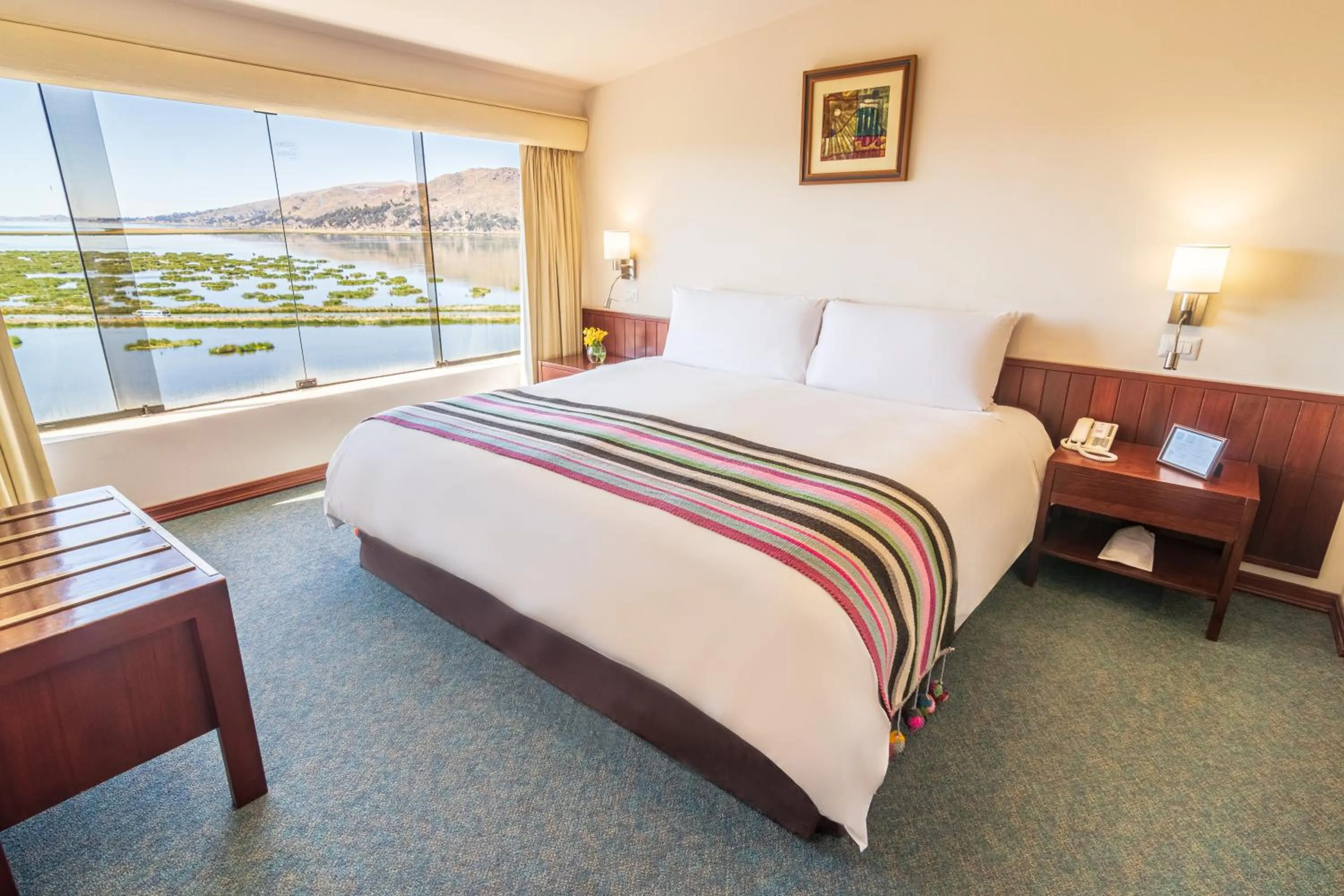 Bed in GHL Hotel Lago Titicaca