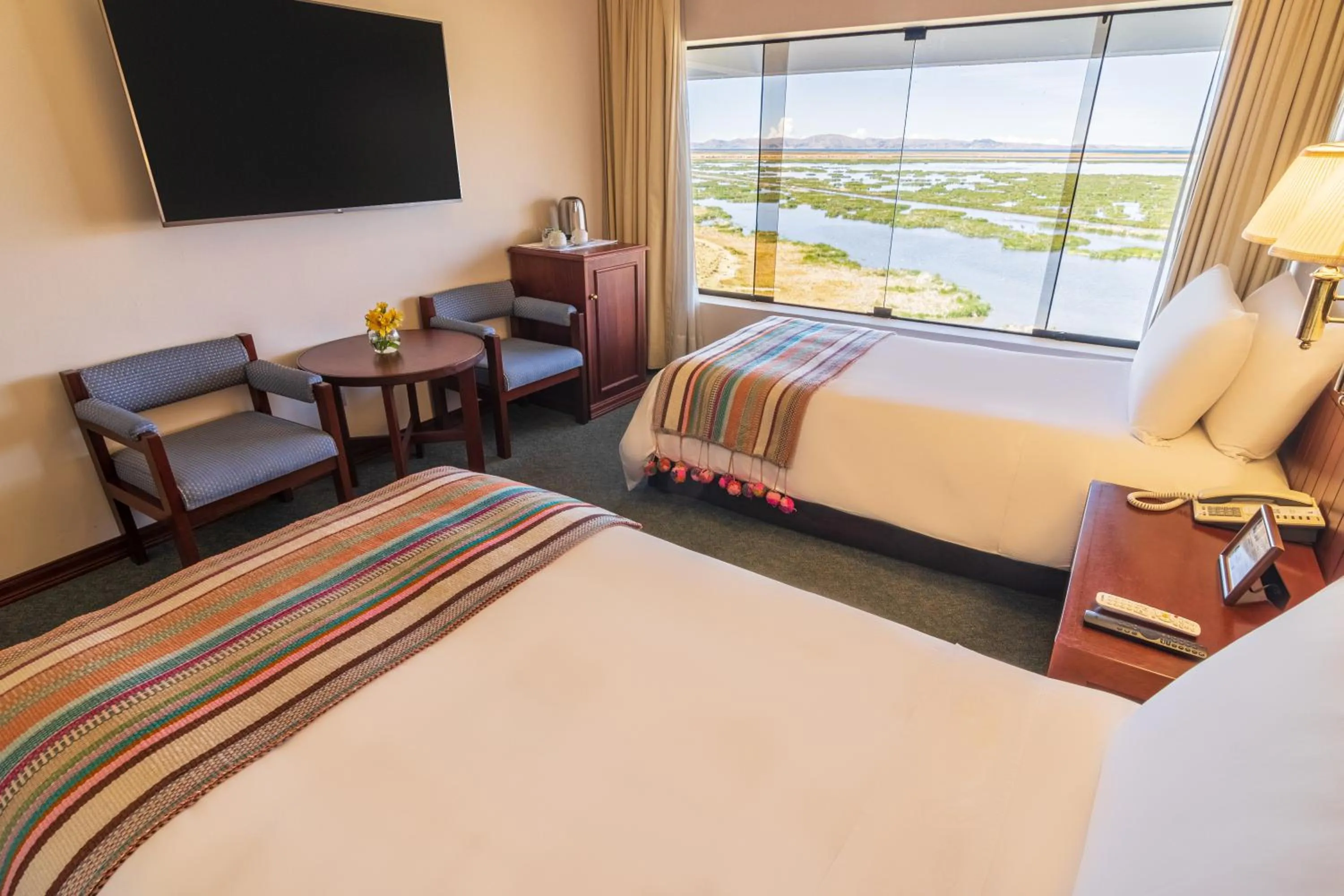 Bed in GHL Hotel Lago Titicaca