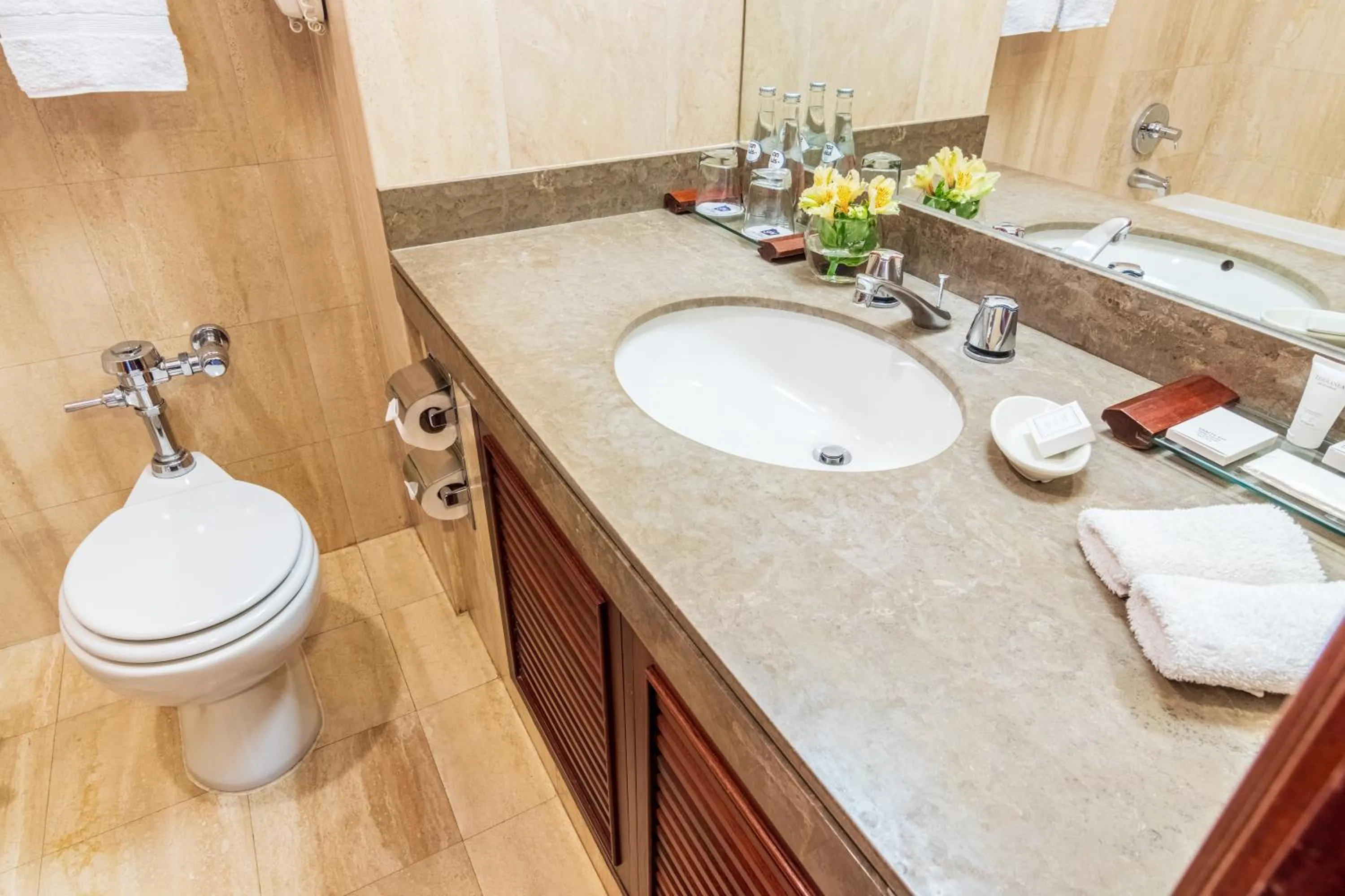 Toilet in GHL Hotel Lago Titicaca