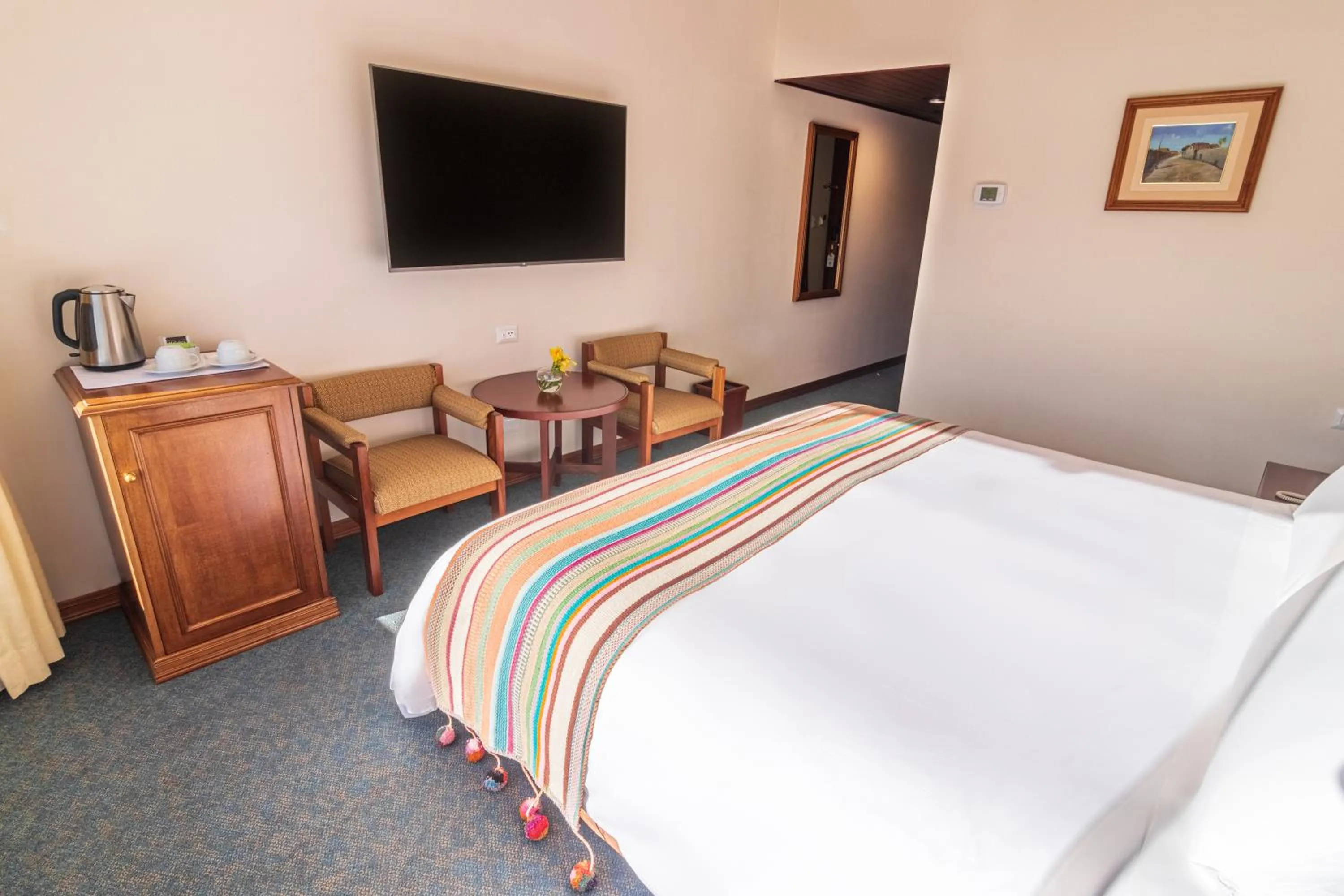 Bed in GHL Hotel Lago Titicaca