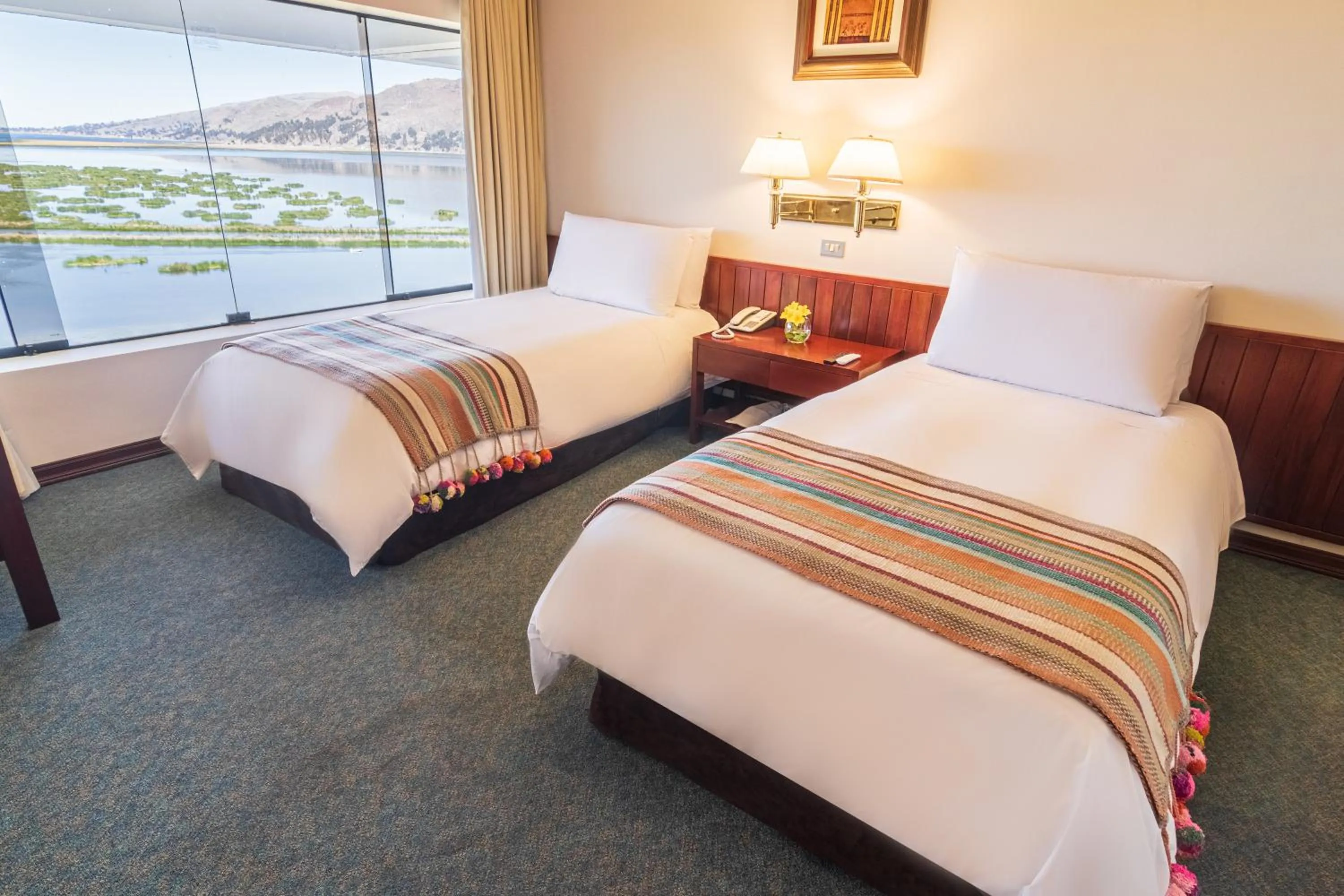 Bed in GHL Hotel Lago Titicaca
