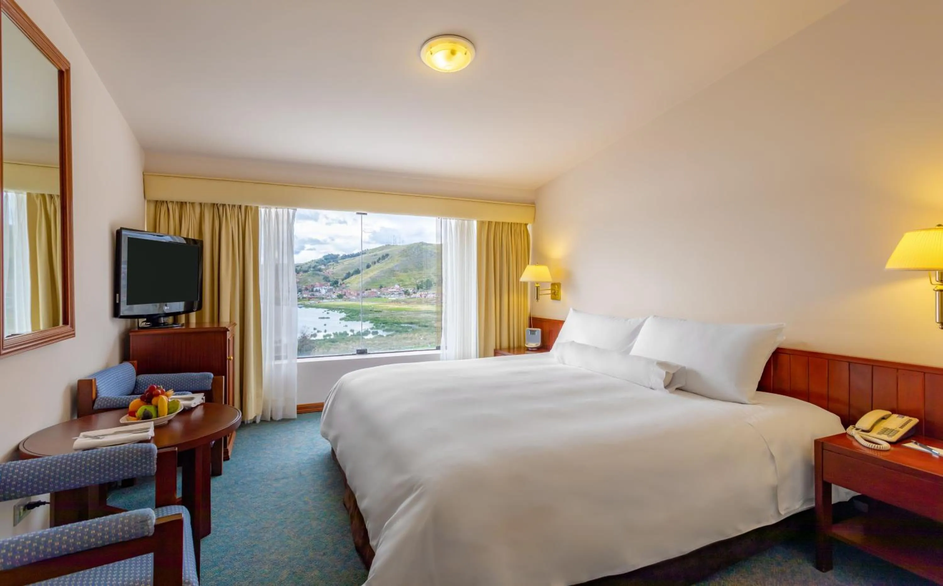 Bed in GHL Hotel Lago Titicaca